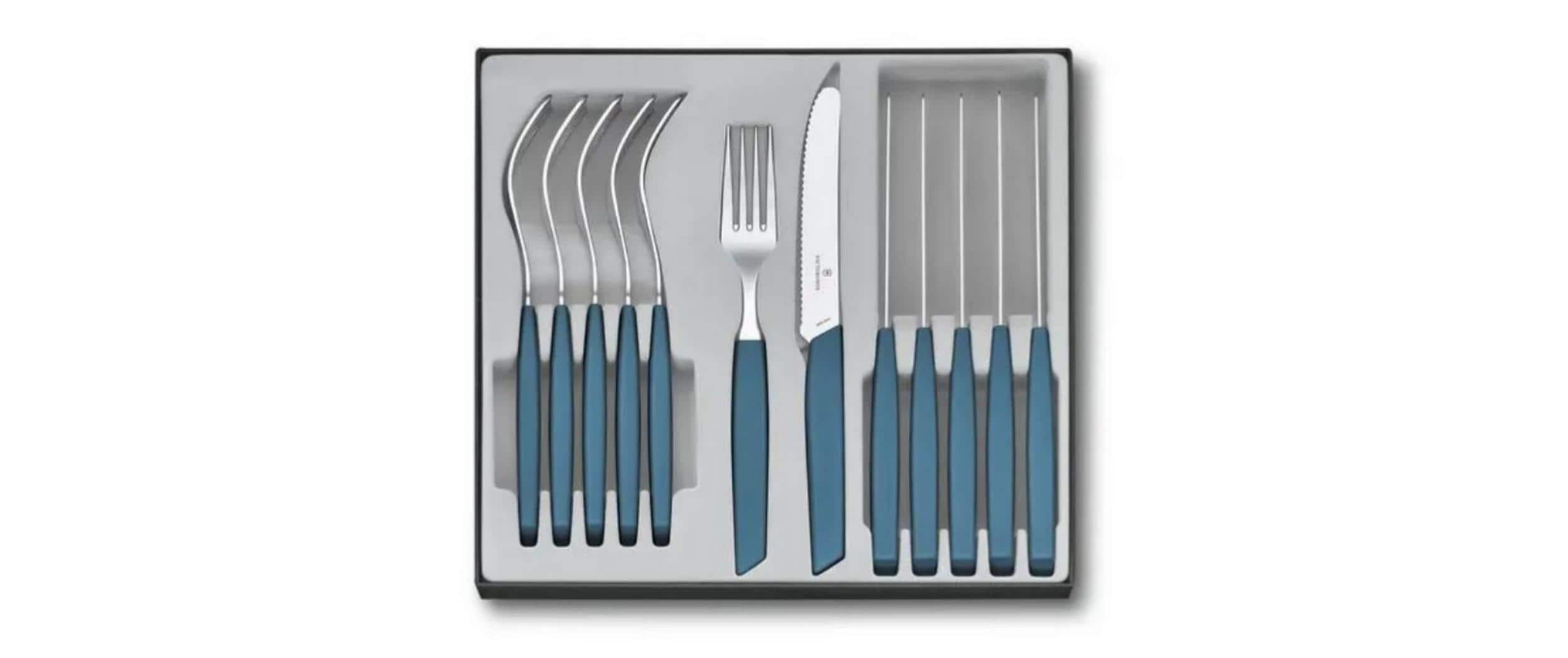 Besteck-Set Swiss Modern, 12-teilig Von Victorinox Alltron / Farbe: Blau