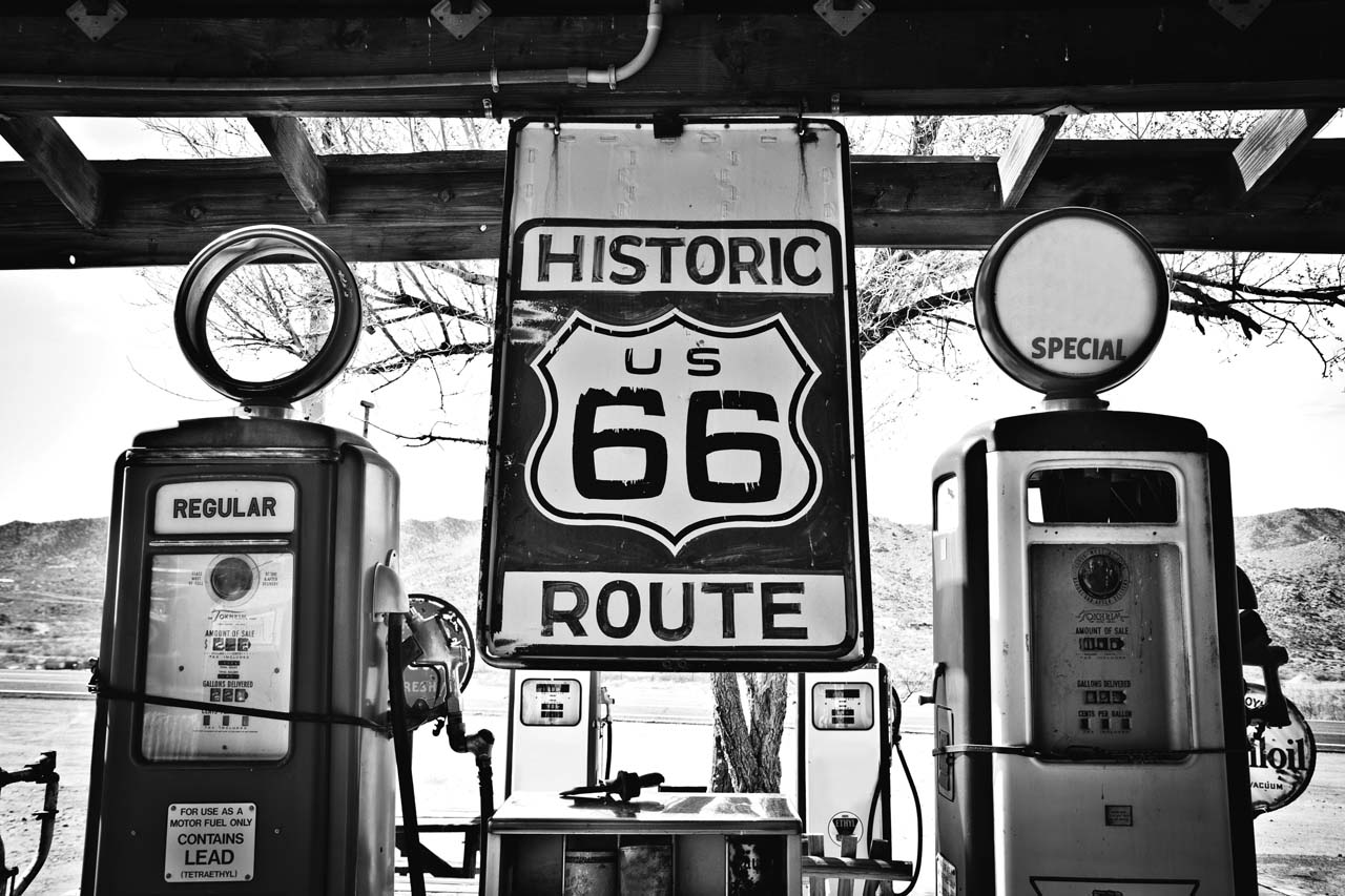 Canvas-Route 66-image LAND