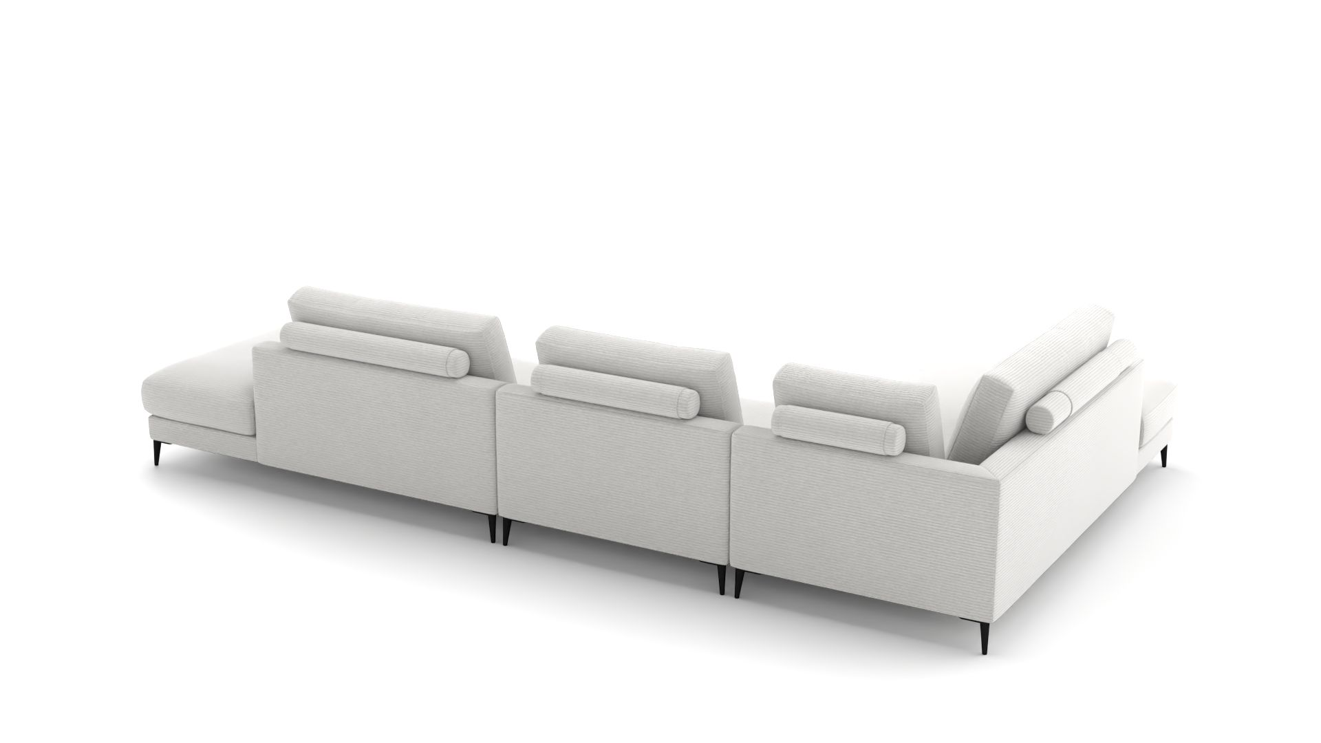 Ecksofa Mercury – luxuriös, flexibel & zeitlos schön