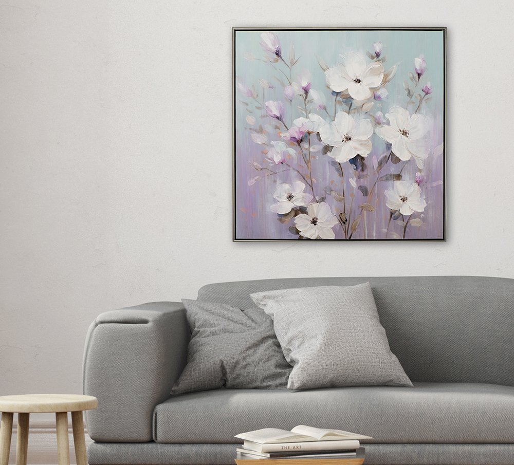 Gemälde Pastellblumen image LAND
