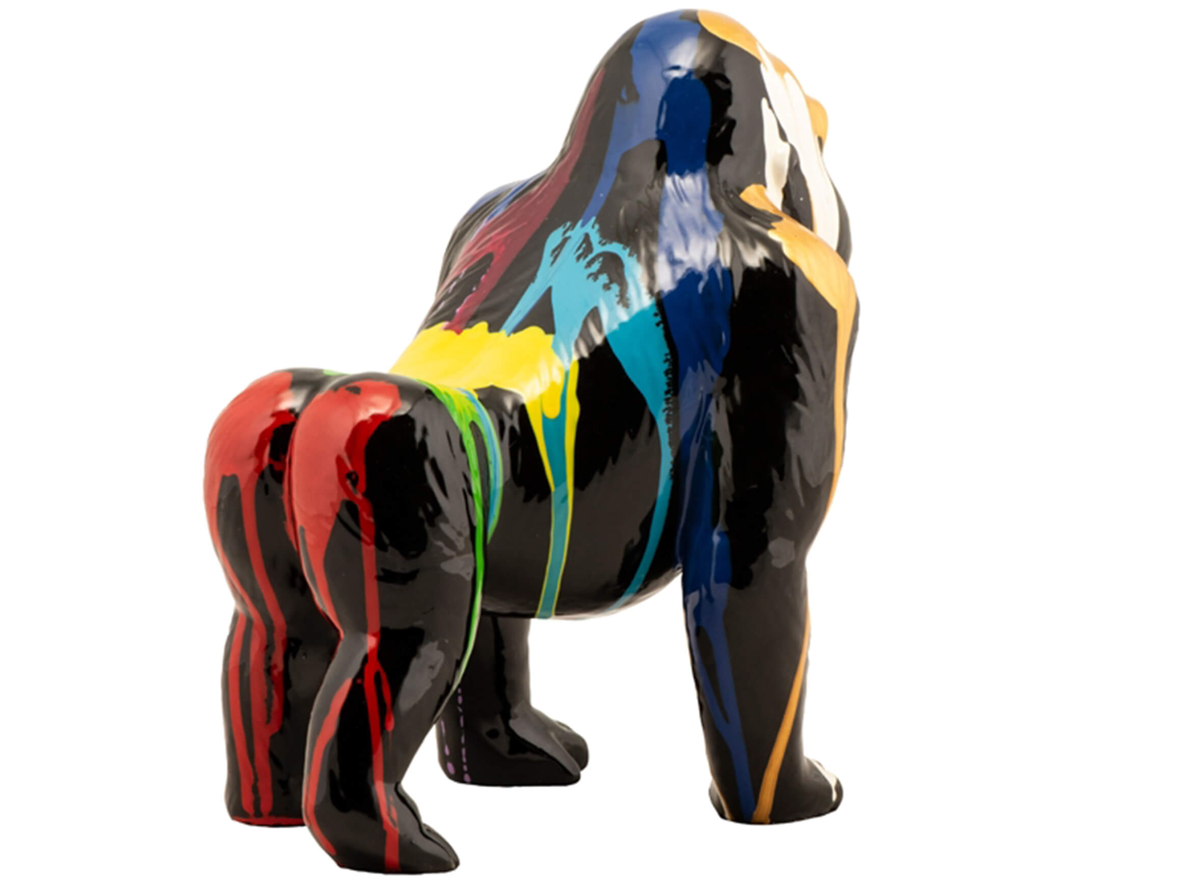 Gorille multicolore