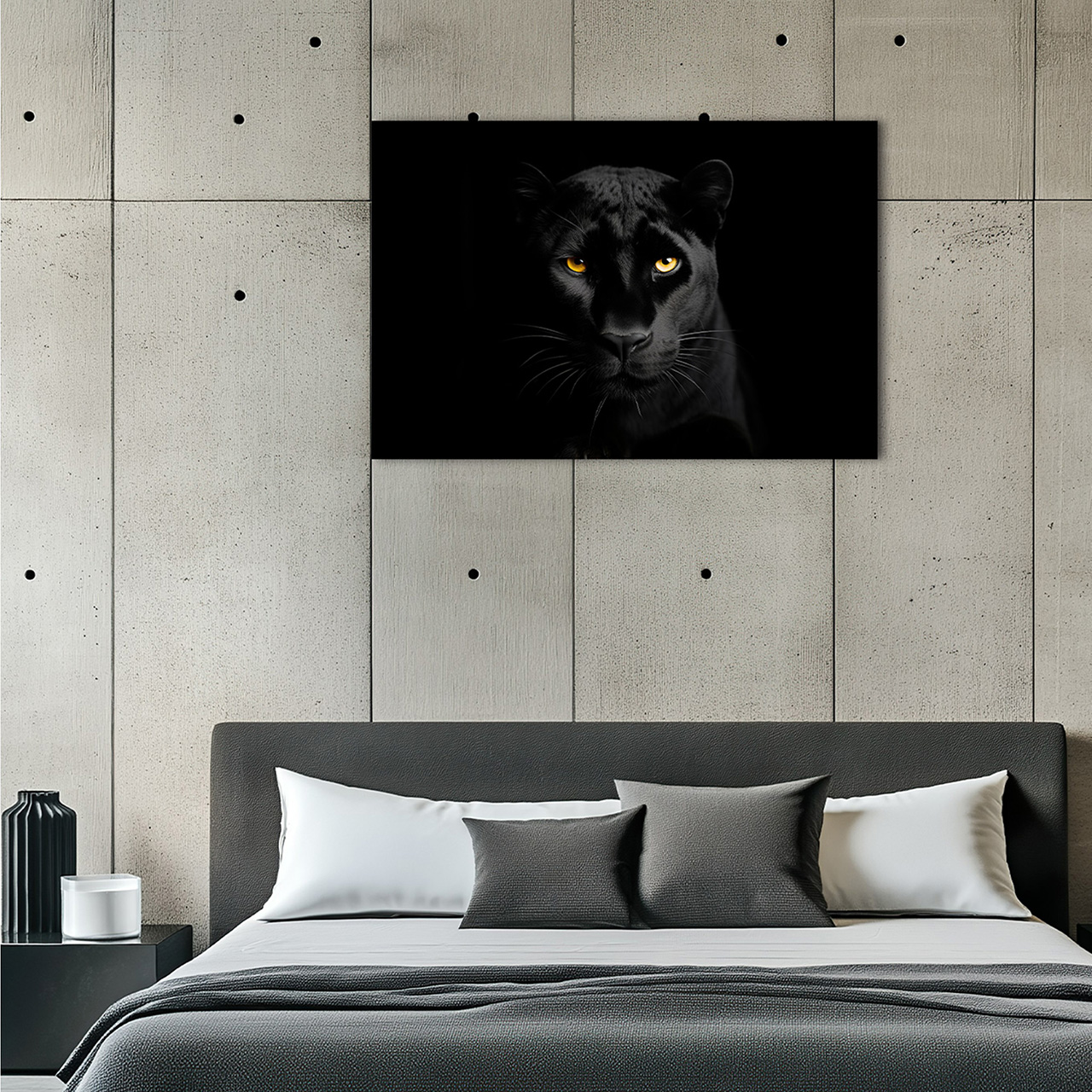 Canvas-Black Panther-image LAND