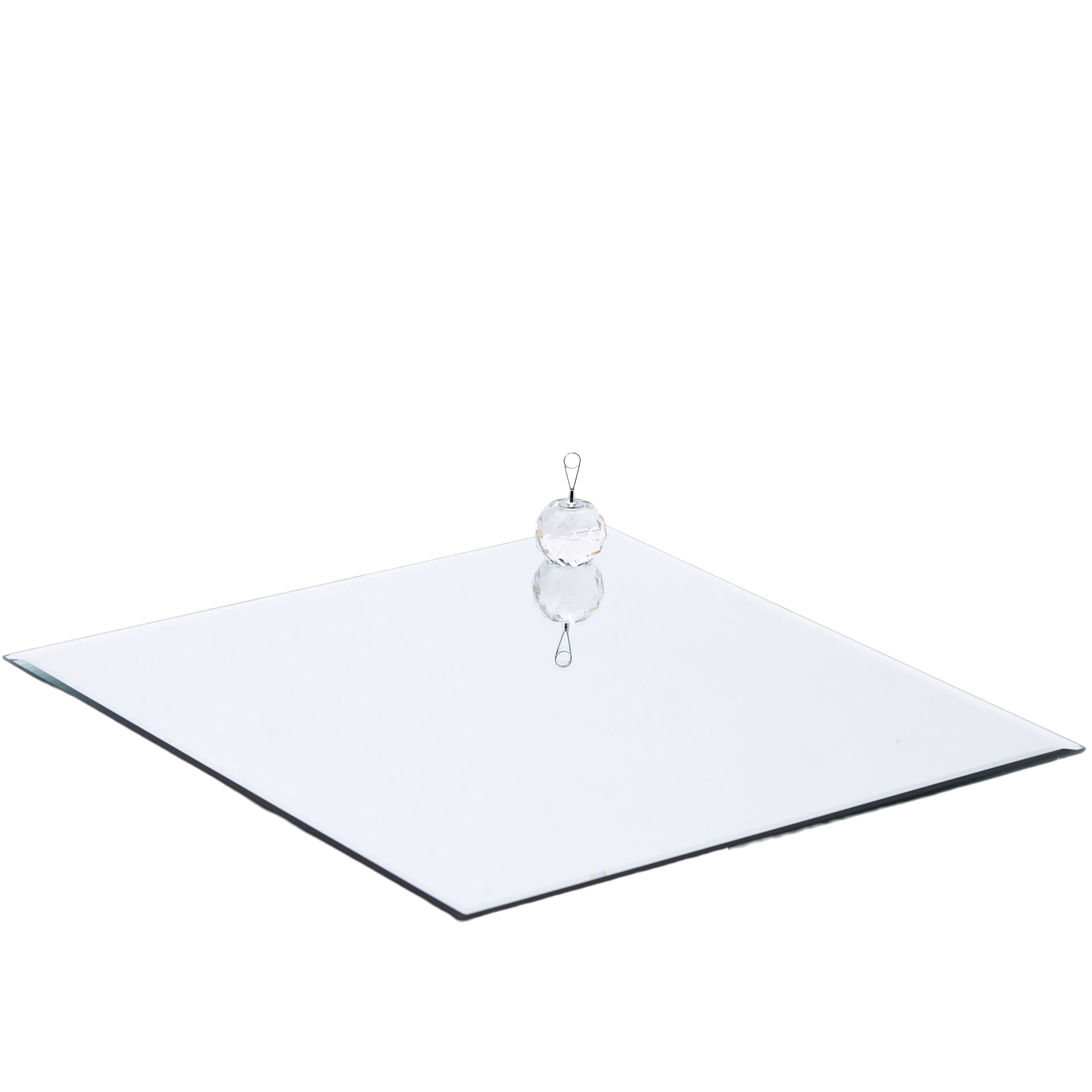 Teller Spiegel Silber B: 40 cm Edg