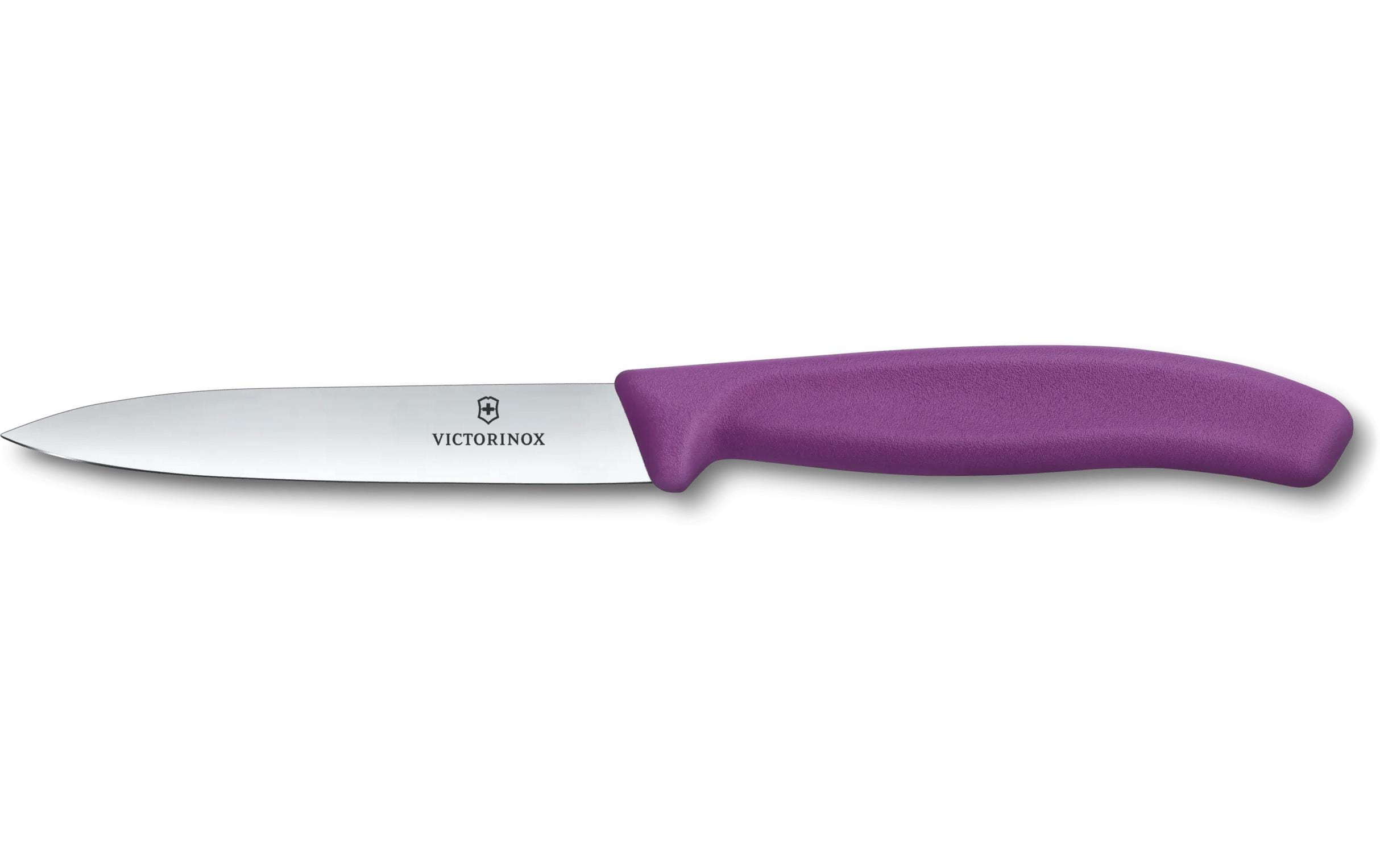 Couteau à légumes Swiss Classic, 10 cm, de la marque Victorinox Alltron / Couleur : violet