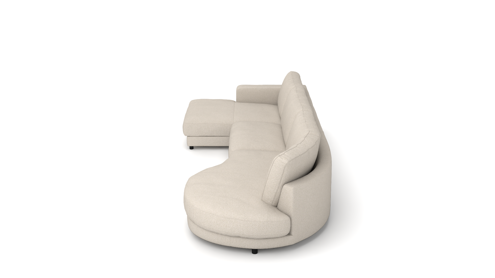 Ecksofa #3 Jupiter links Candy - UrbanDesign/ Farbe: