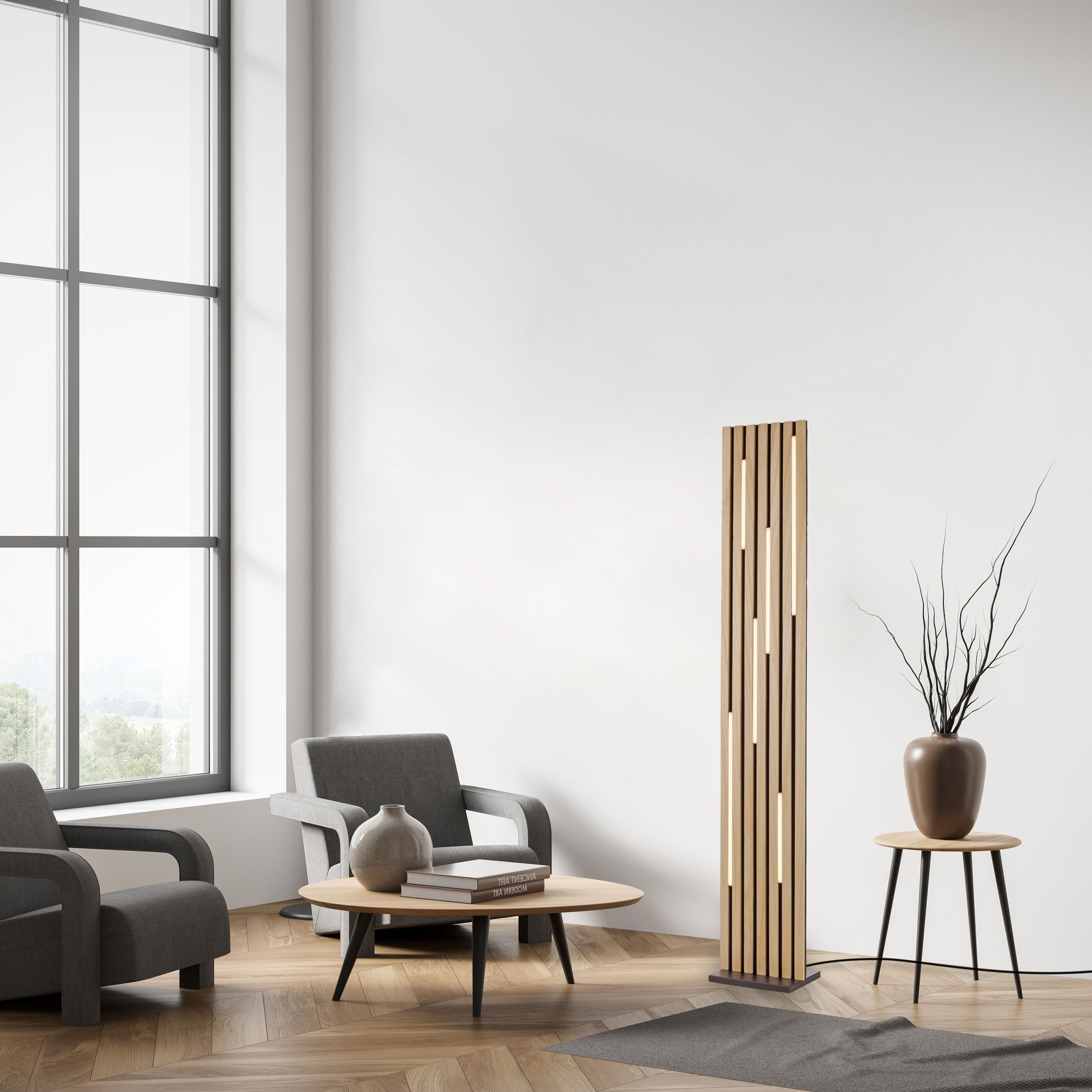 Stehlampe Copper Halo H: 162 cm Ribaglob