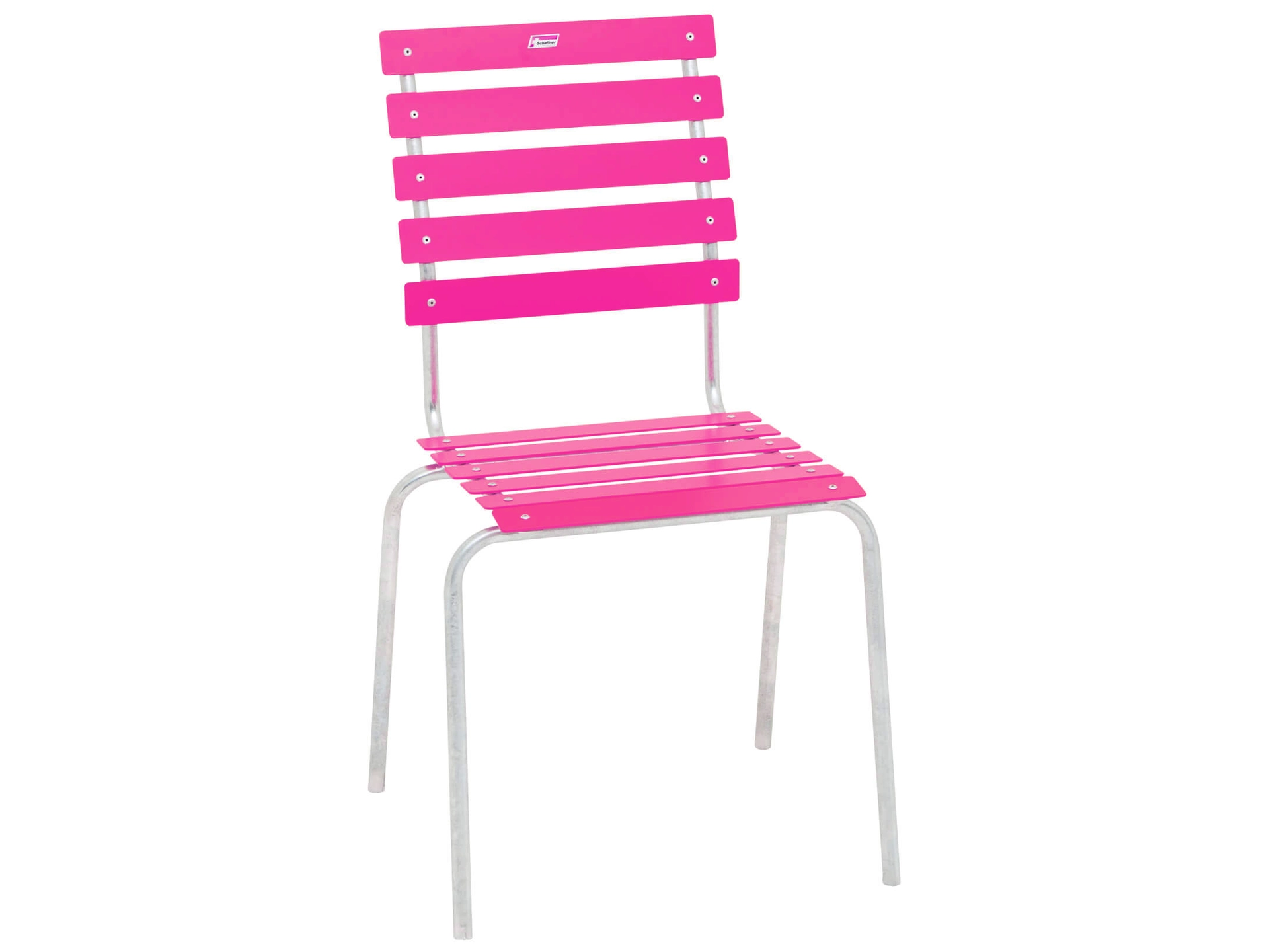 Gartenstuhl Ascona Schaffner / Farbe: Pink / Material: