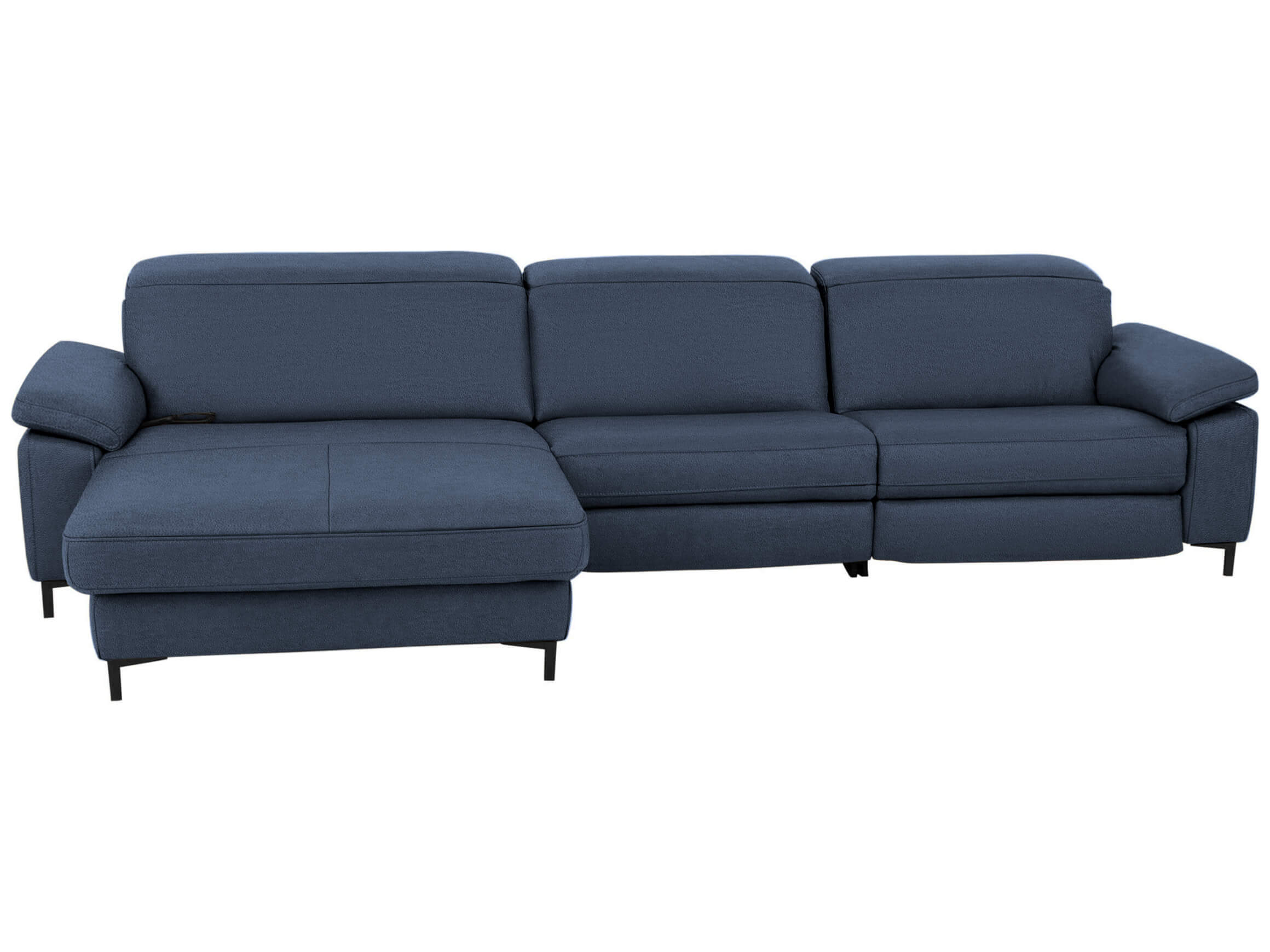 Kriens Basic Polipol corner sofa / Colour: Slate / Material: Basic fabric