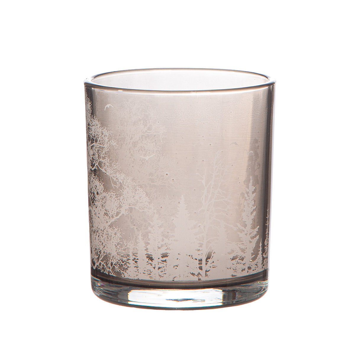 Figur Waldmotive, Glas, Braun H: 8 cm Gilde