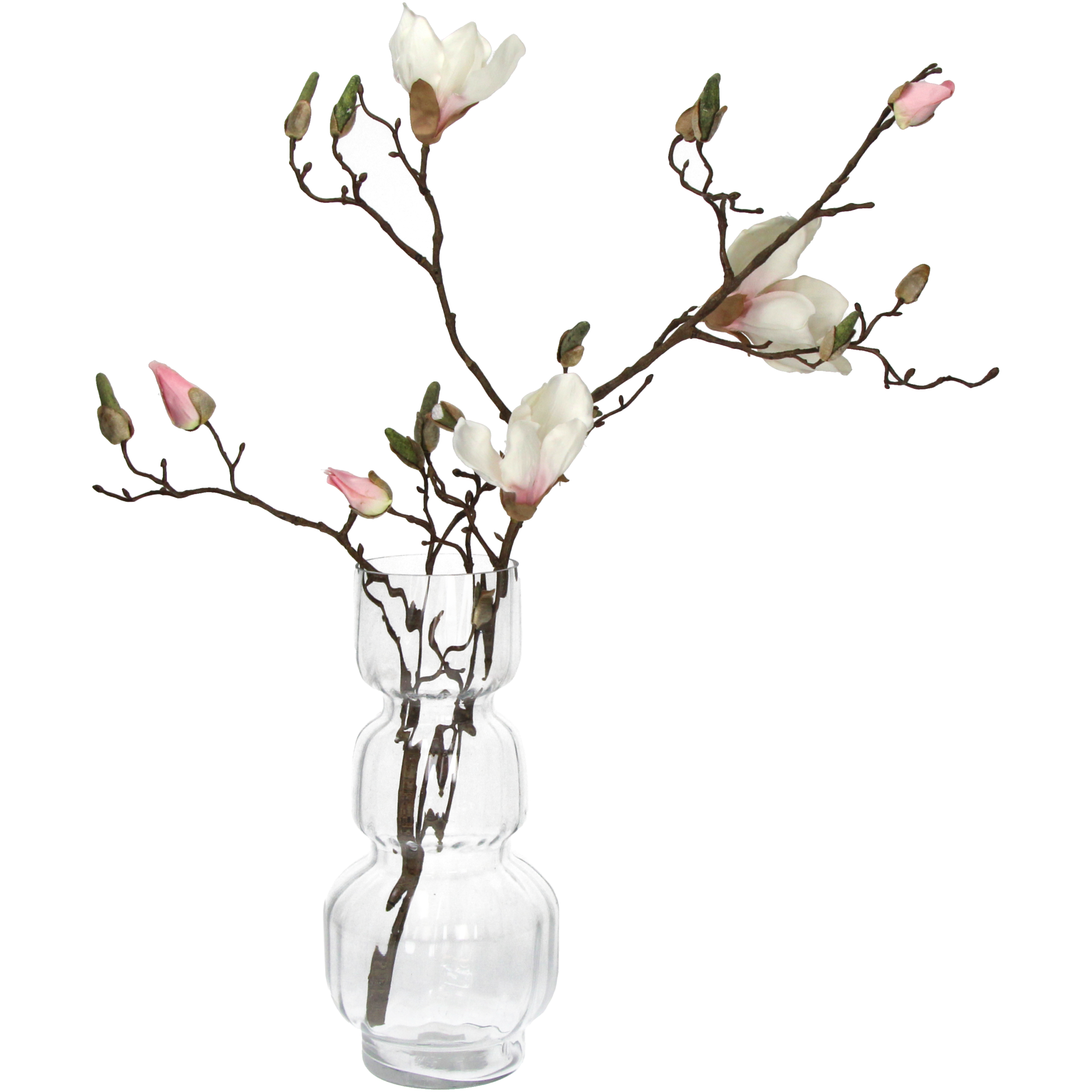 Vase Glas H: 31 cm Kersten