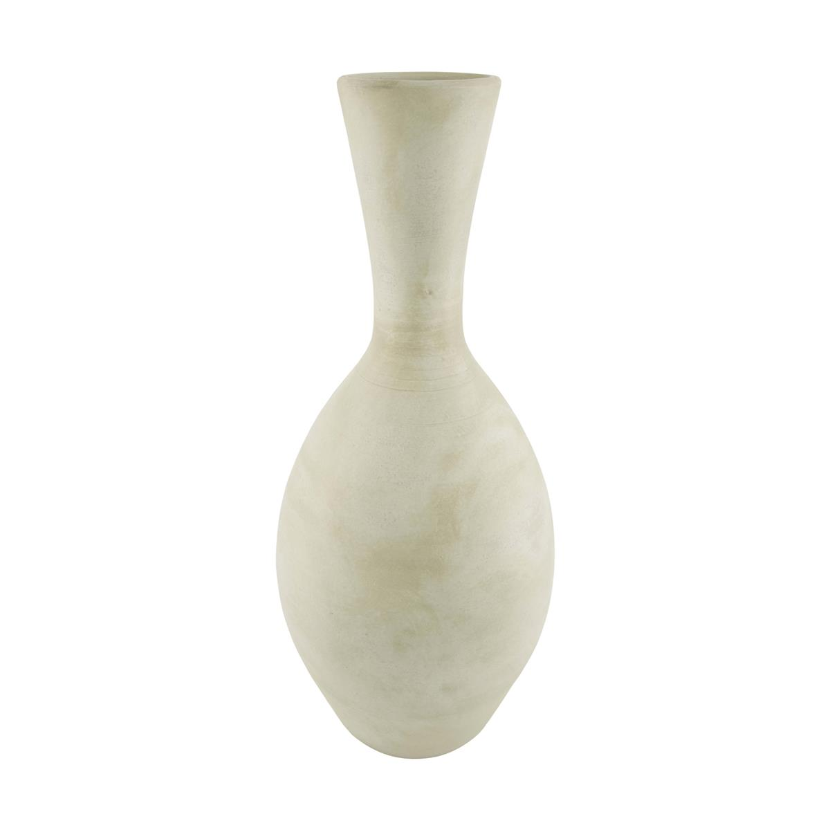 Decofinder Vase Keratsini Antikes Beige H: 52 cm Beige | Schubiger Möbel