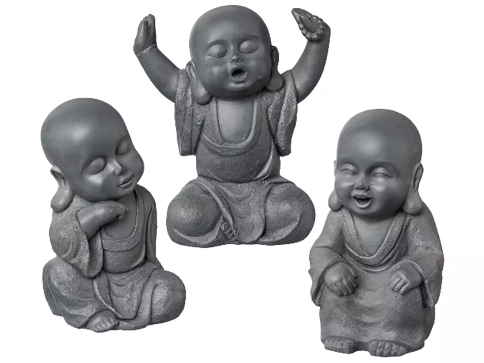 Figur Buddhakinder H: 33 cm Gasper