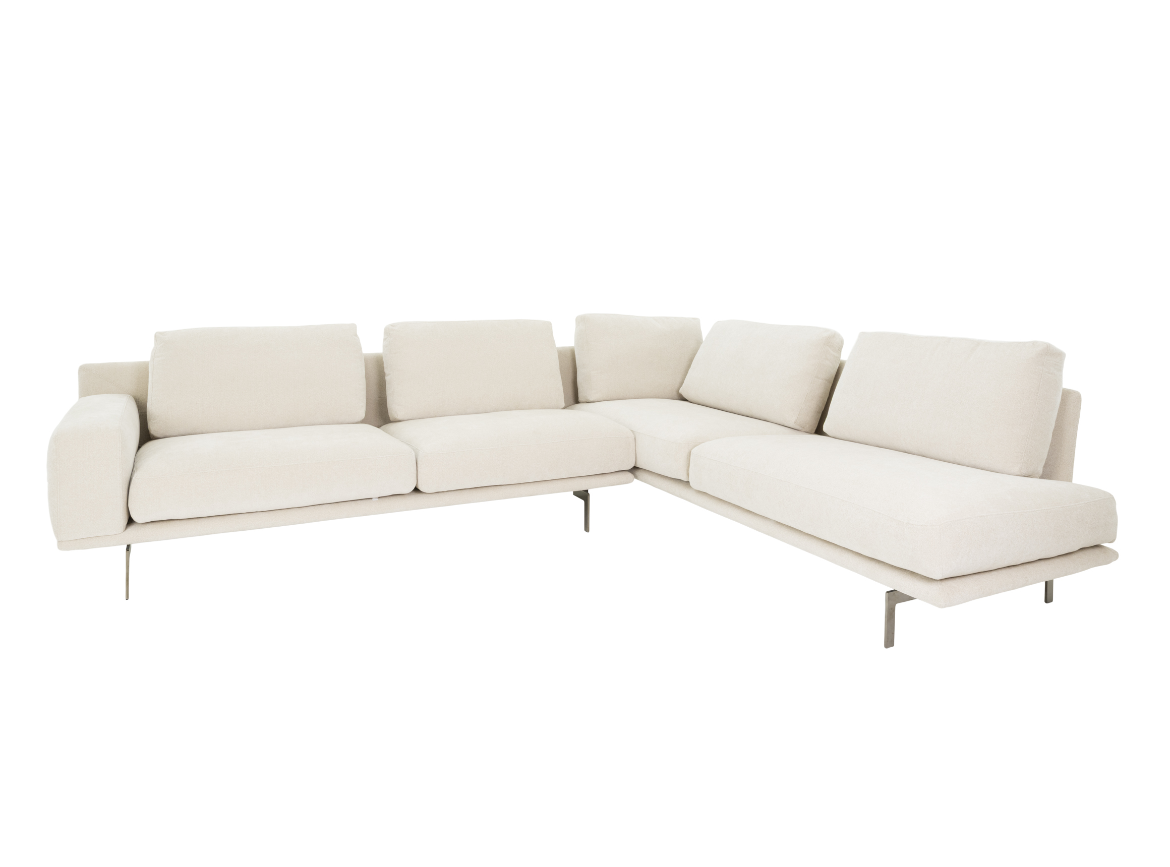Ecksofa Elisa Twils / Farbe: Ecru