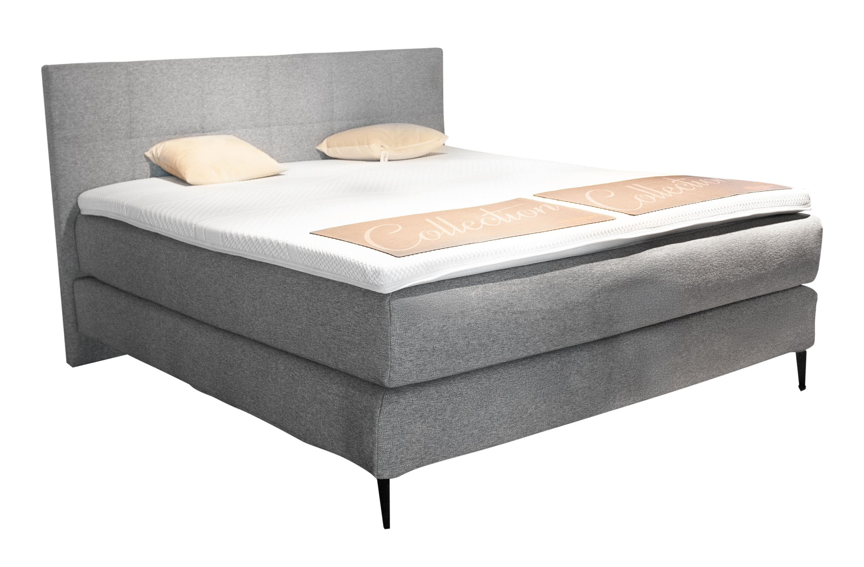 Lit boxspring Fremont Gris Femira
