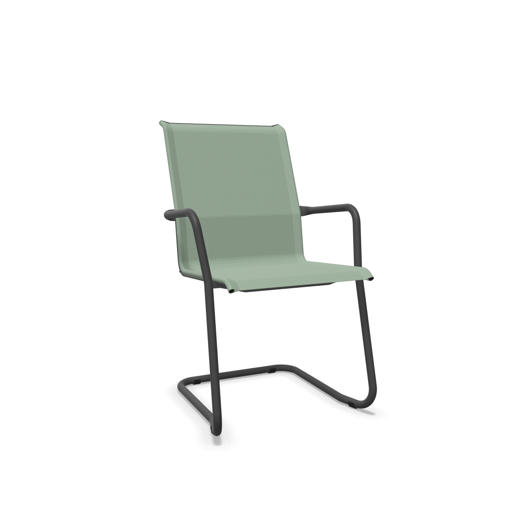 Schaffner Freischwinger Locarno Grün | Schubiger Möbel