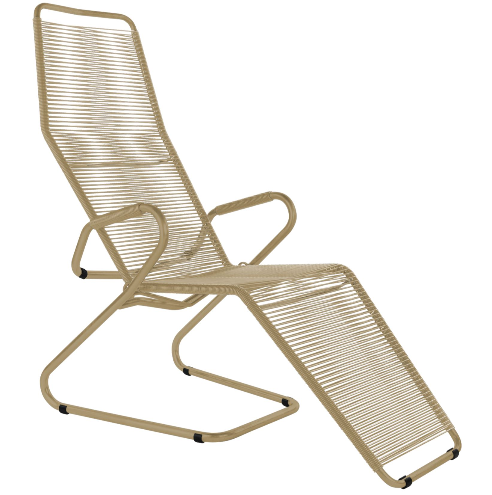 Spaghetti-Liege Bodensee Schaffner / Farbe: Pastellbraun