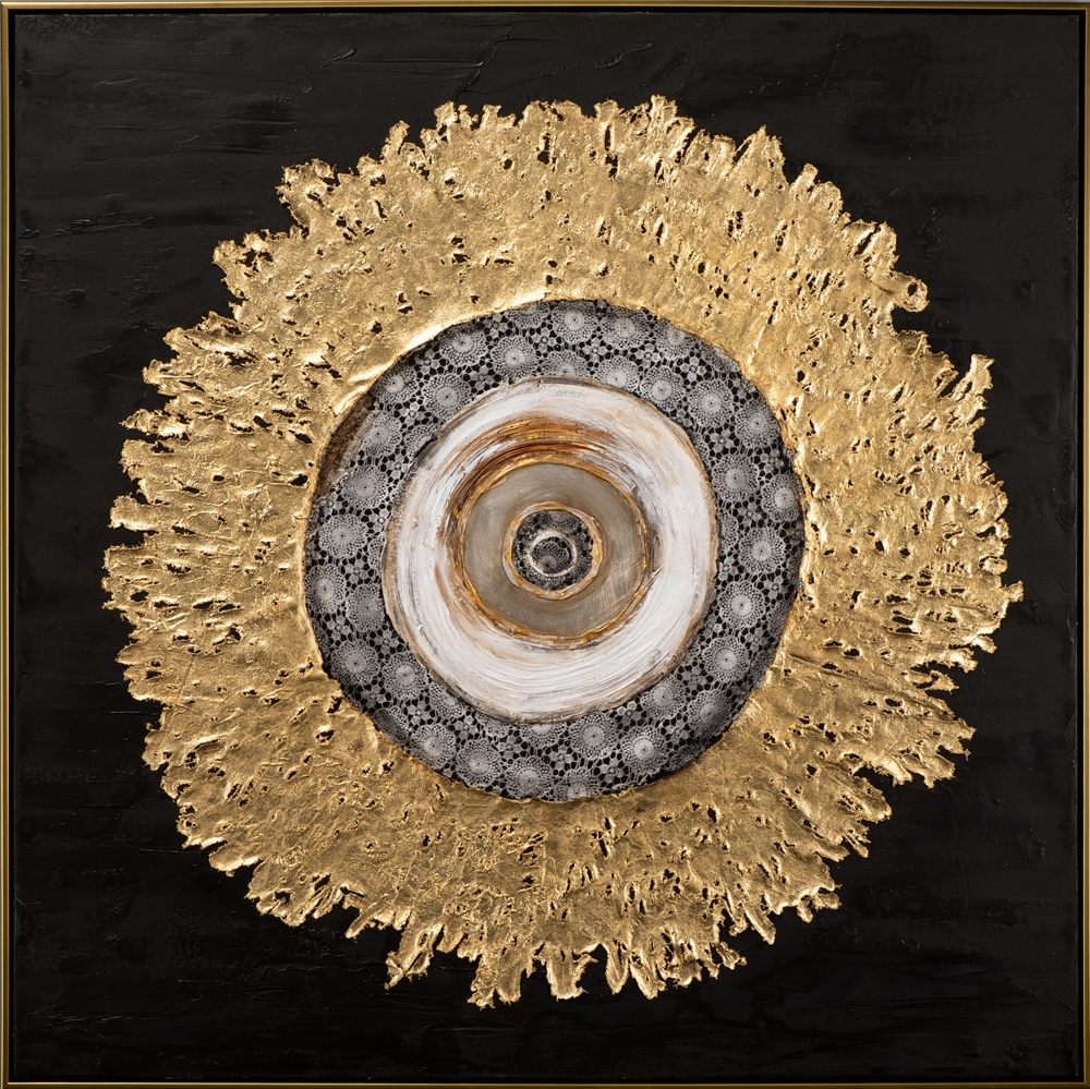 Bild Goldene Aura image LAND / Farbe: Schwarz-Gold