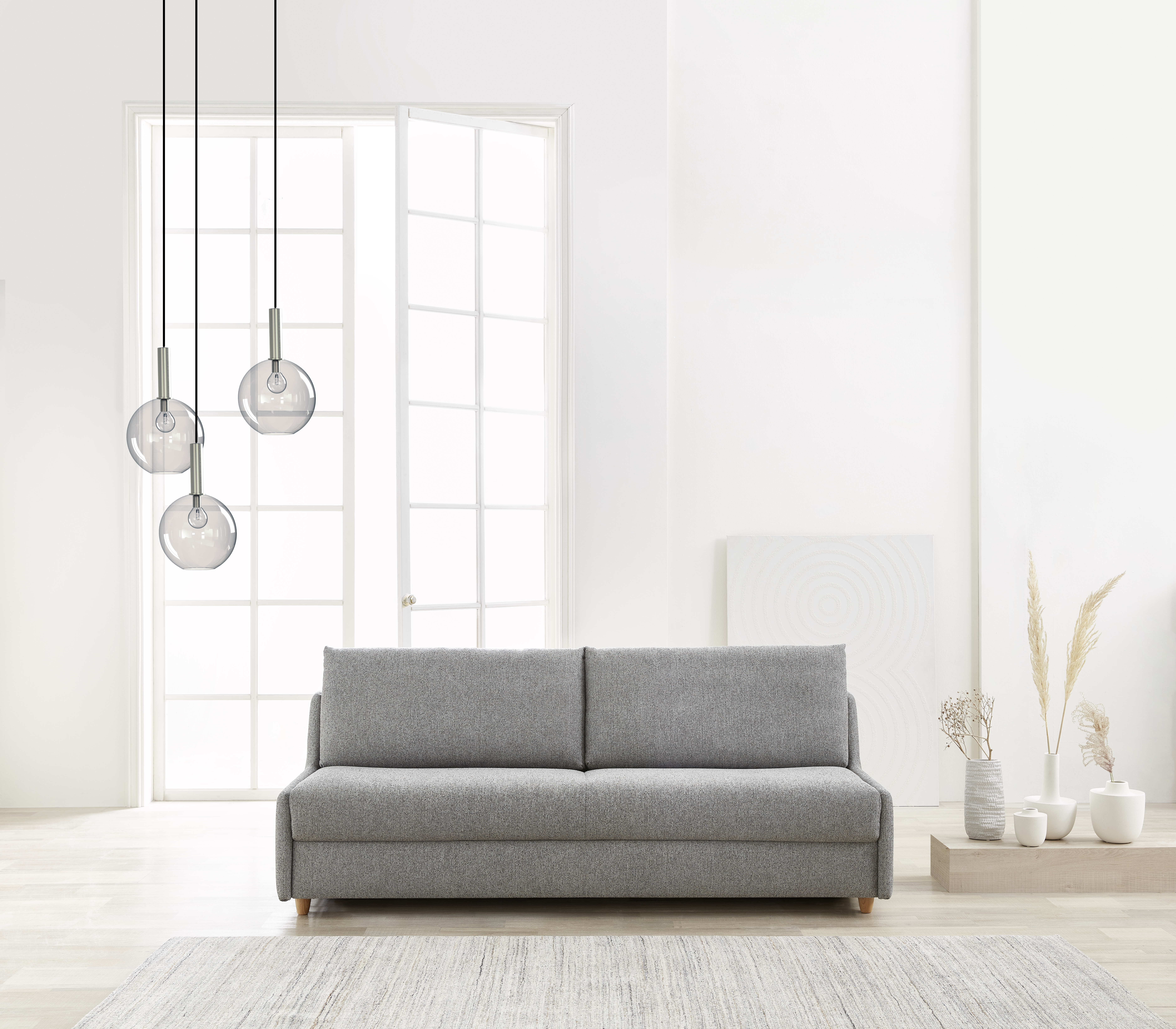 Bettsofa Gigi Bali / Bezugsmaterial: Stoff