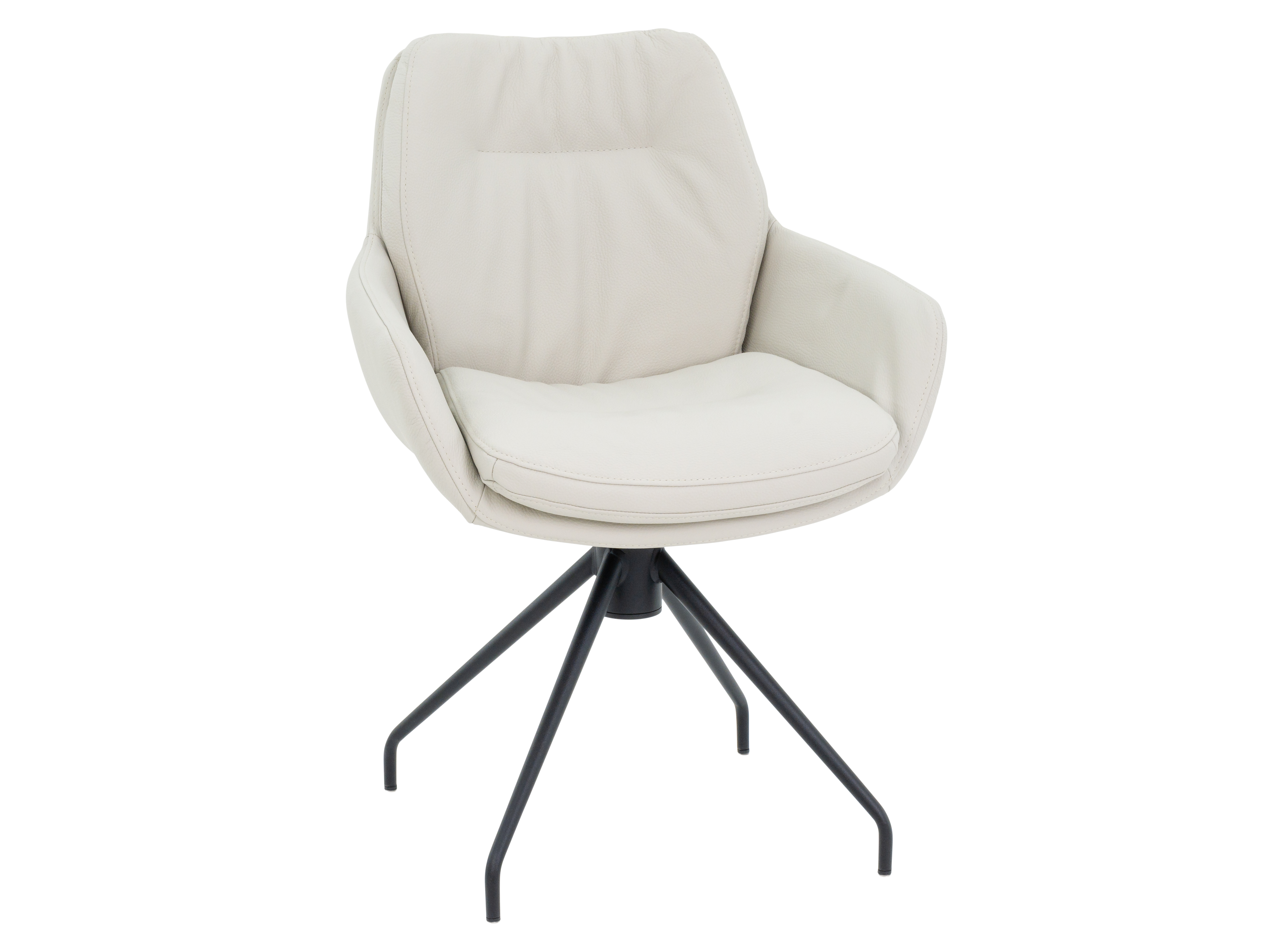 Chaise avec accoudoirs Ennia Sit / Couleur : Nebbia