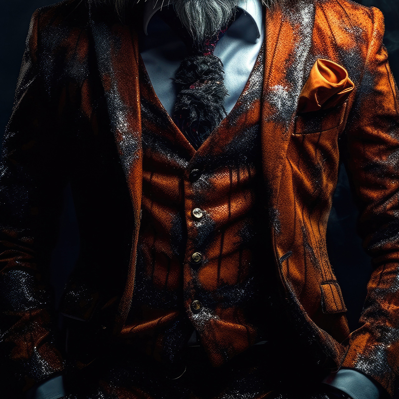 Canvas-Stylish Tiger-image LAND