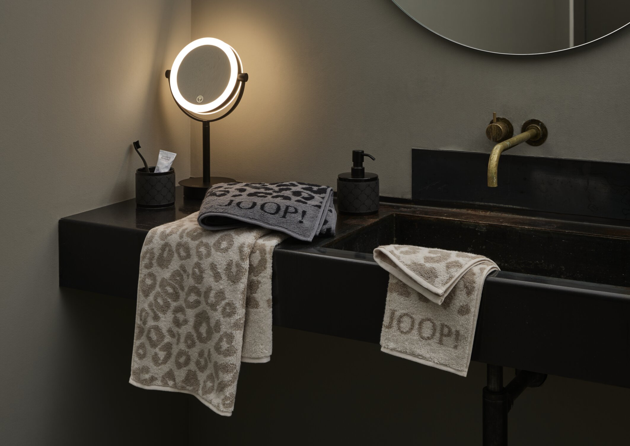 Duschtuch Allover, Creme B: 80 cm von Joop