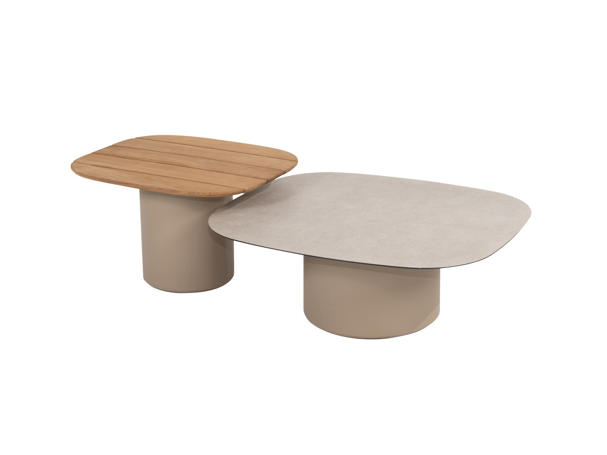 4 Seasons Clubtisch Dell - Set a 2 Stk. Braun | Schubiger Möbel