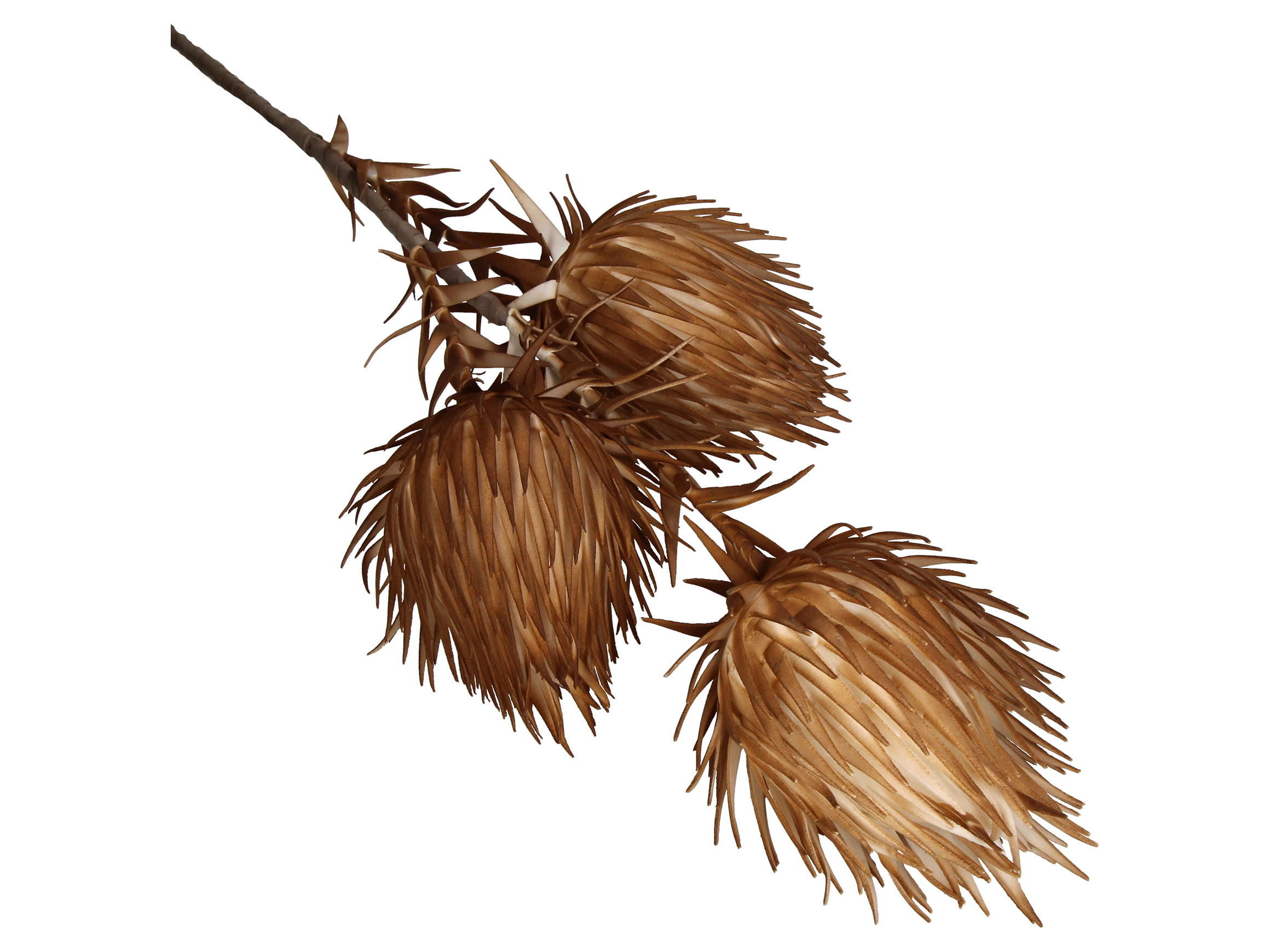 Kunstblumen 3 Knospen Apricot H: 100 cm Kersten