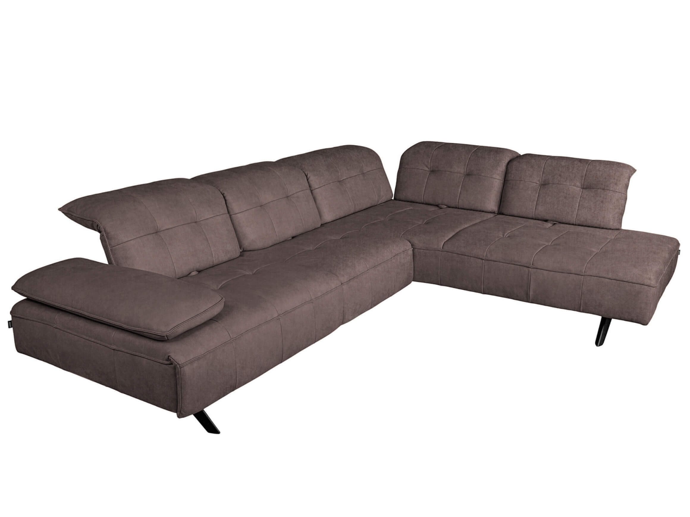 Ecksofa 8111 Basic Himolla / Farbe: Elefant / Material: Stoff Basic