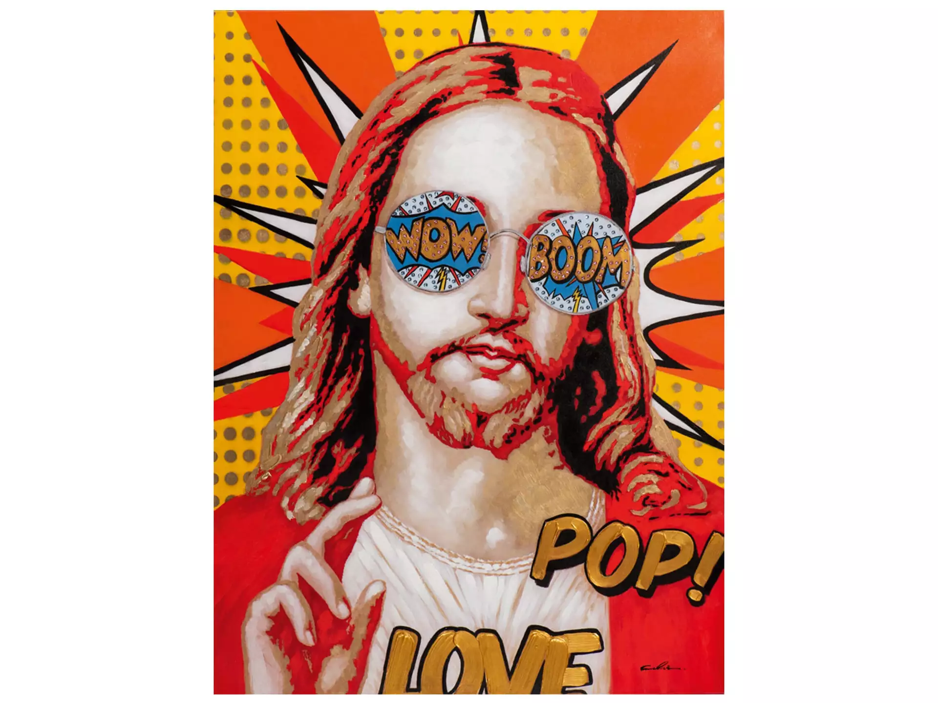 Bild Pop Art Jesus image LAND