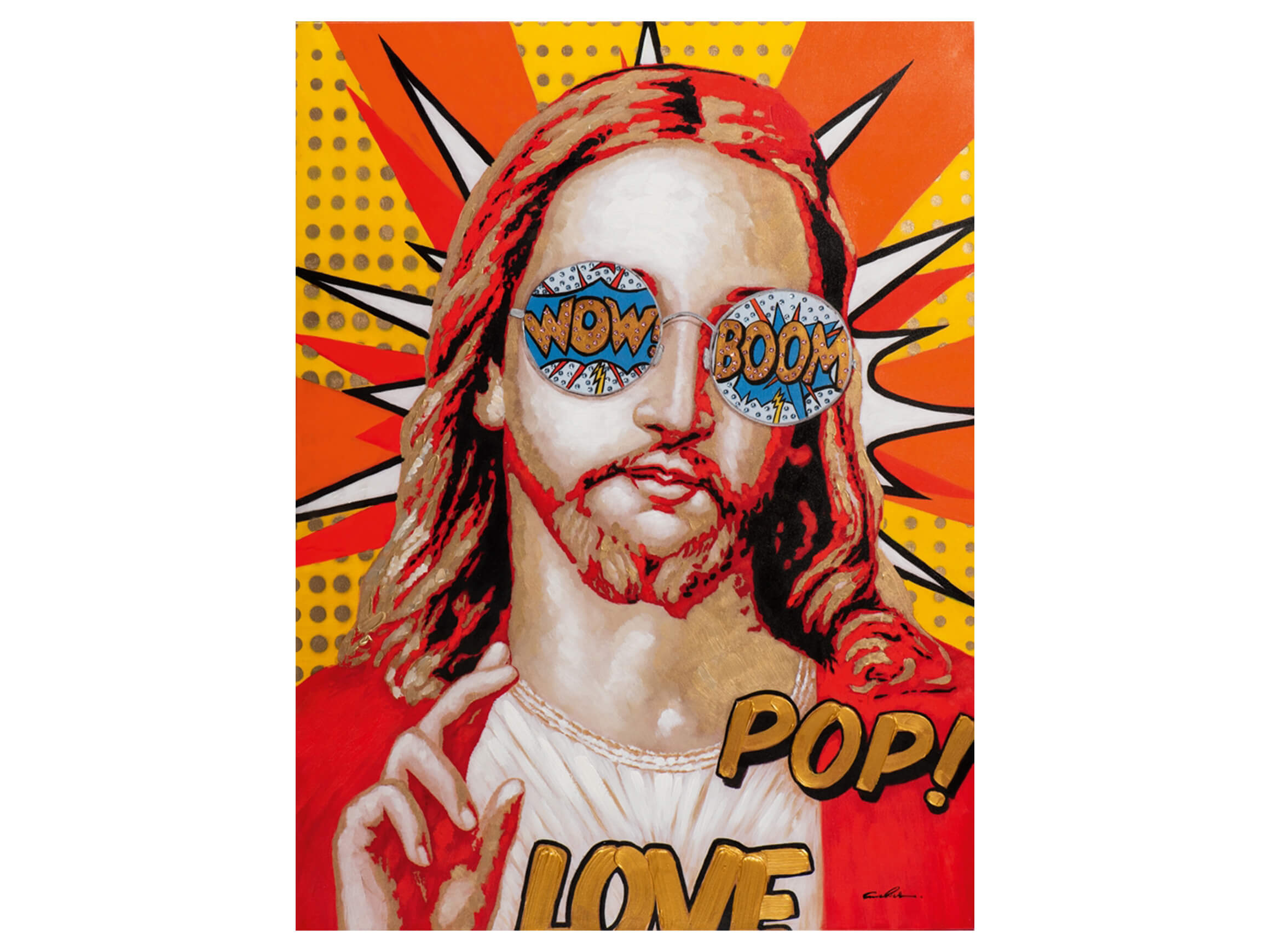 Bild Pop Art Jesus image LAND