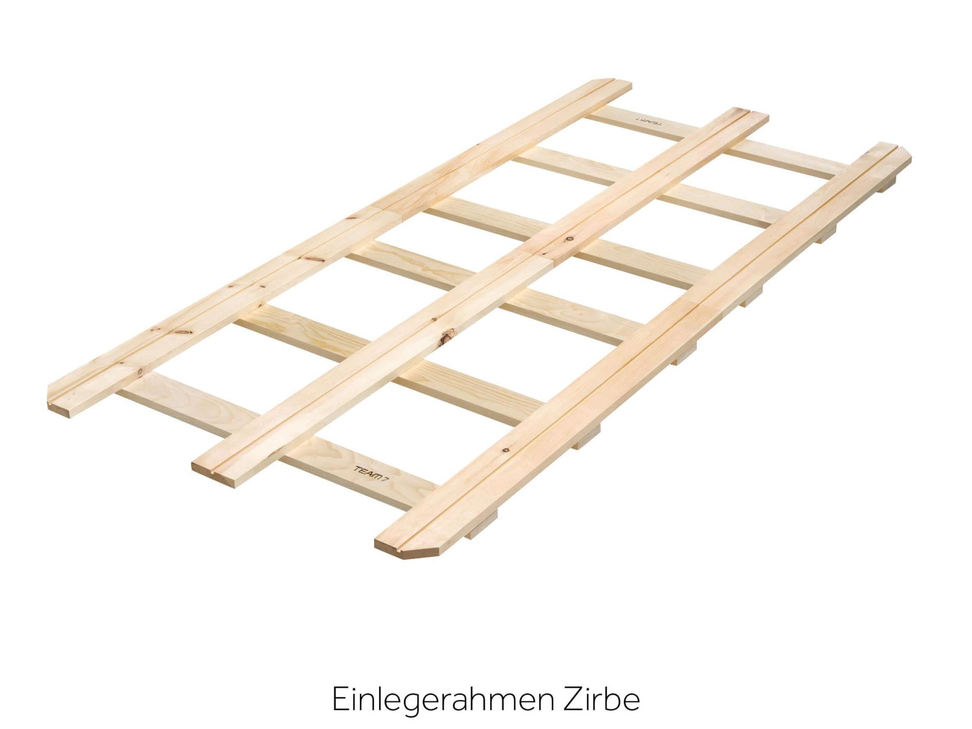 Schlafsystem Aos Zirbe Offen Team 7 / Grösse: 80 x 200 /Matratzenhärte: weich