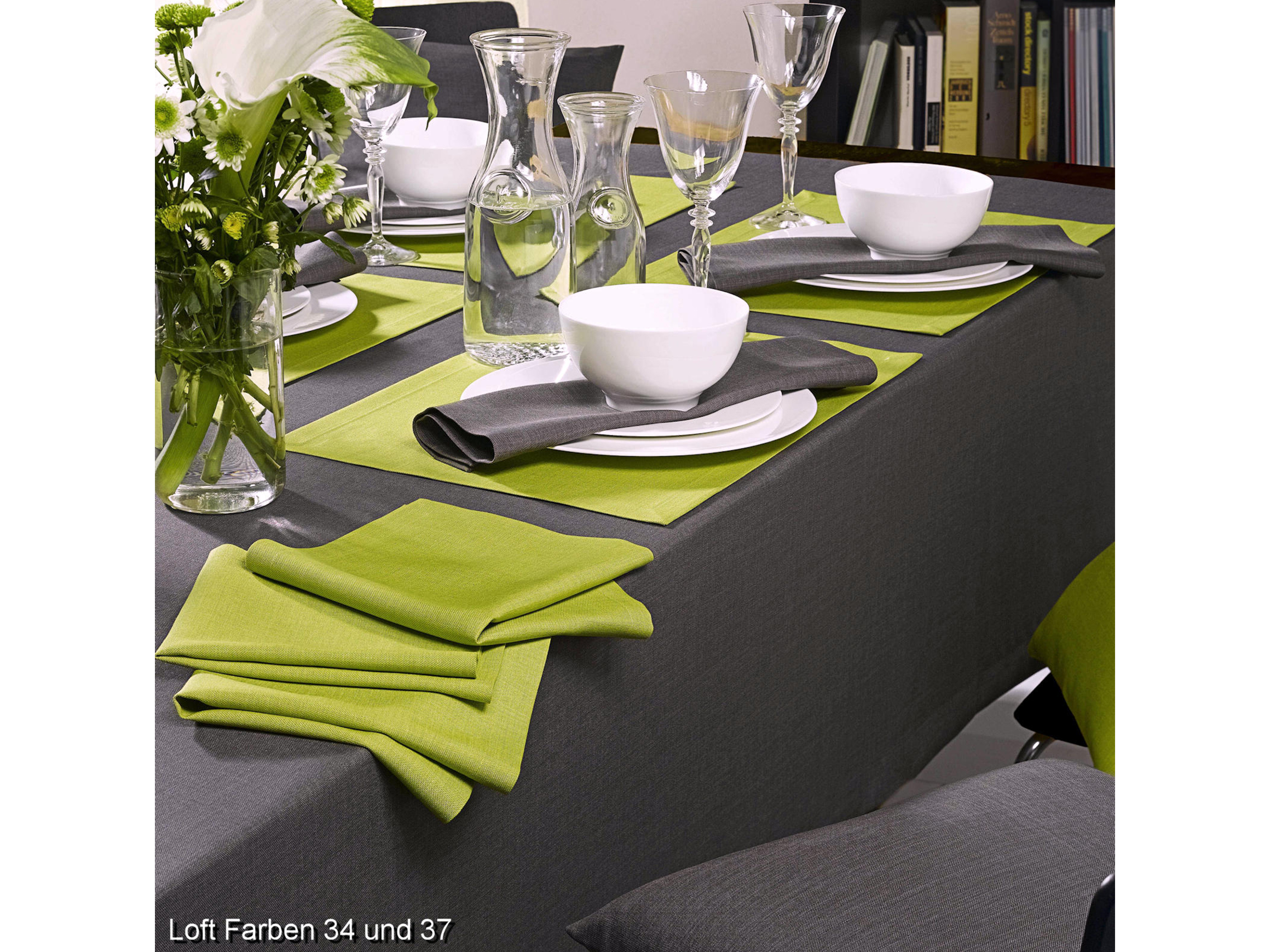 Serviette Loft, Grafit Sander AG