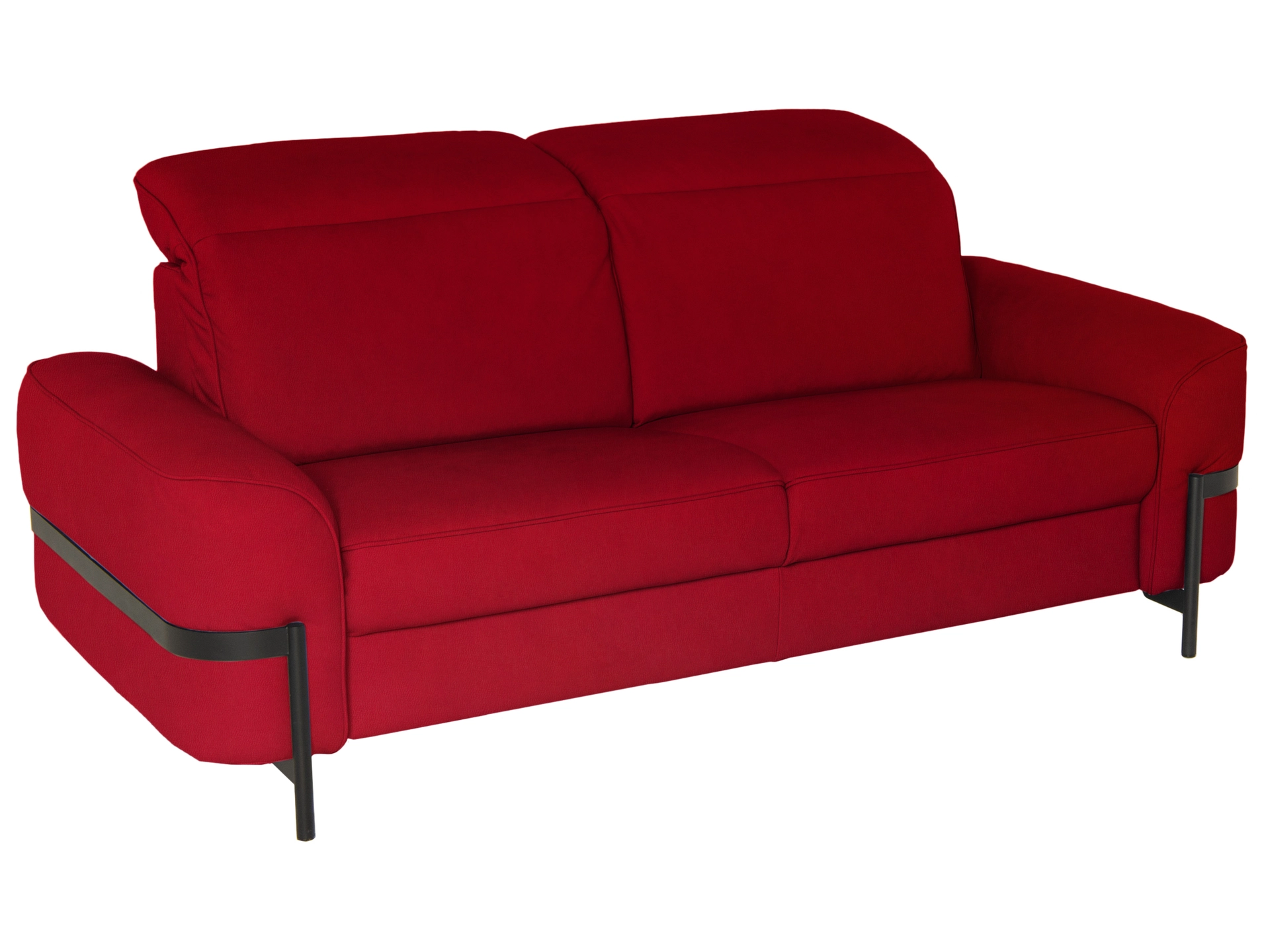 Sofa 8181 Basic B: 214 cm Himolla / Farbe: Rosso