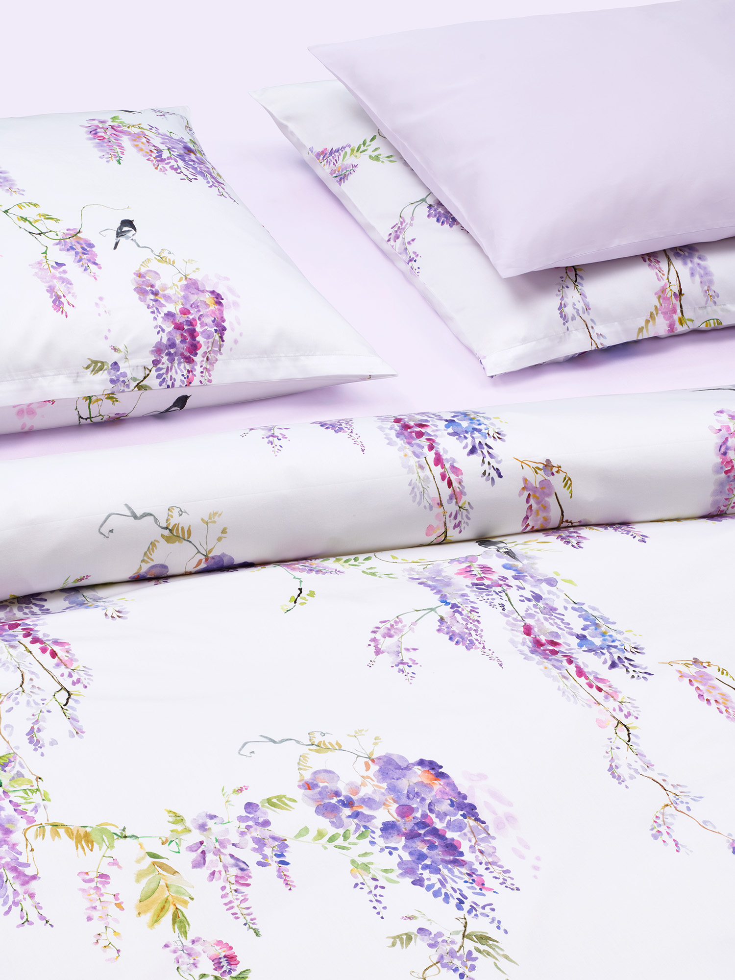 Bettwäsche Purplera B: 65 cm Fischbacher Christian & Co. AG / Grösse: 65 x 100 cm