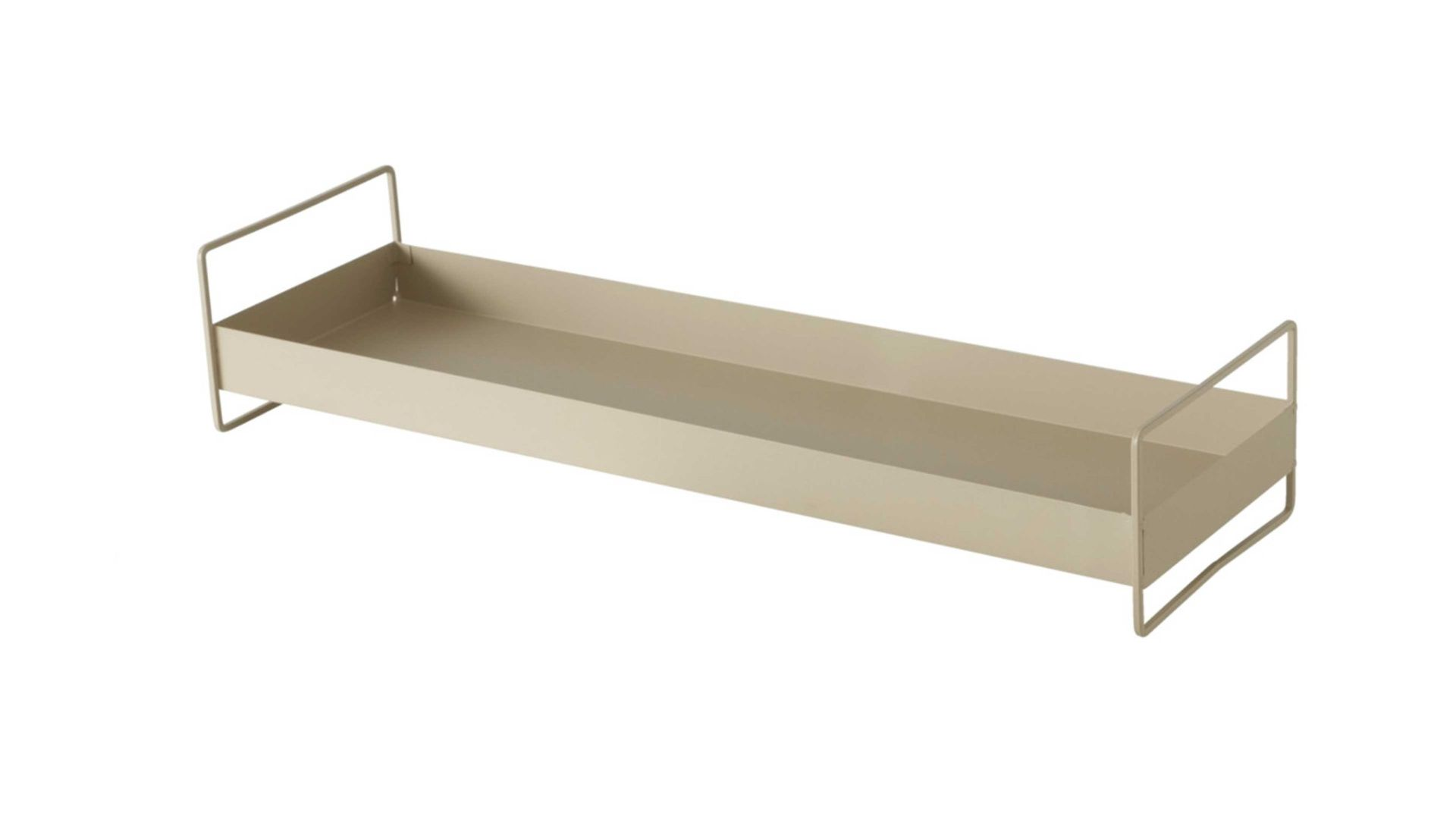 Wolga tray, iron, beige from Roomio