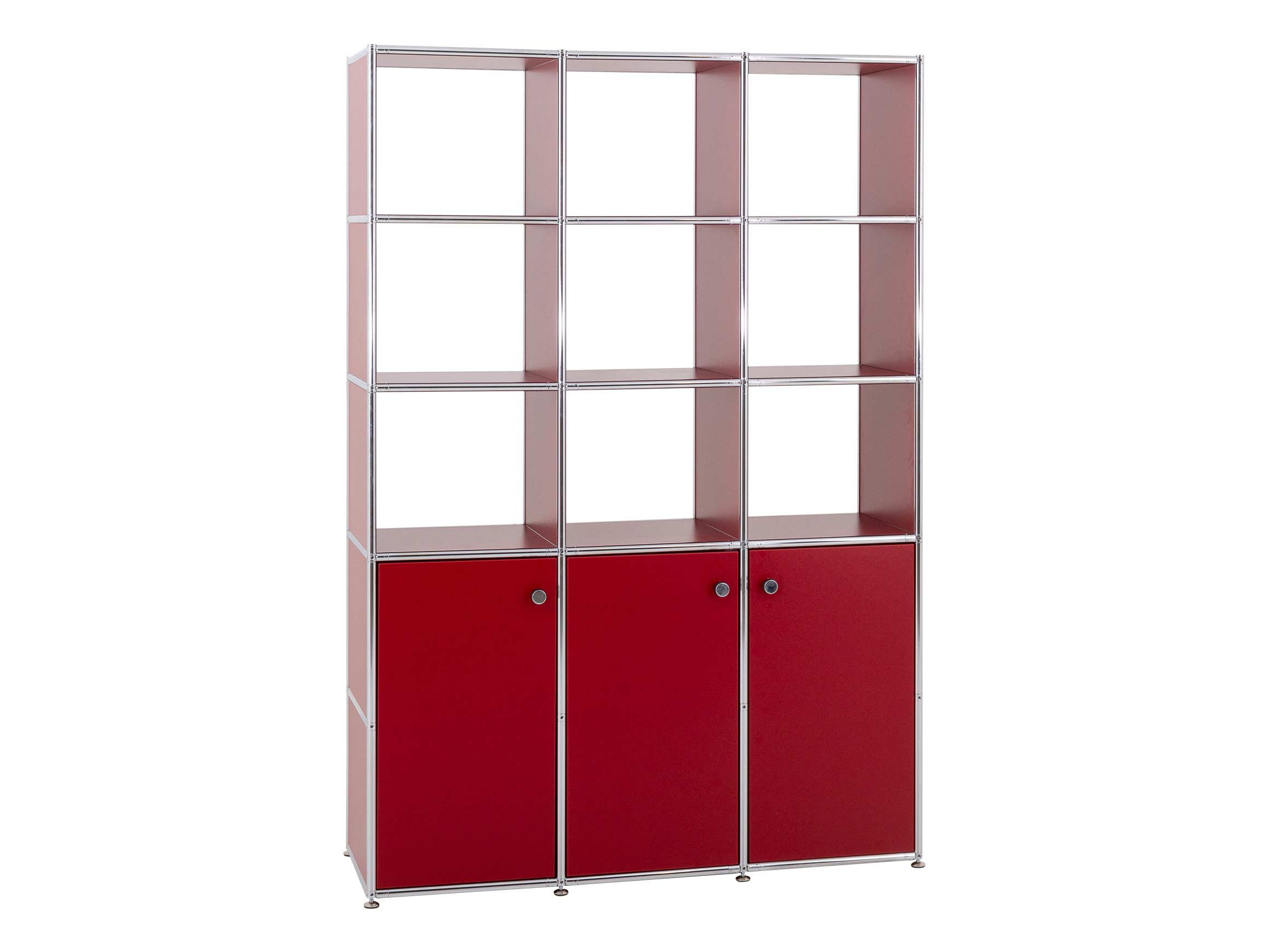 Cosmoplan Sideboard System 20.20 Oxidered Rot | Schubiger Möbel