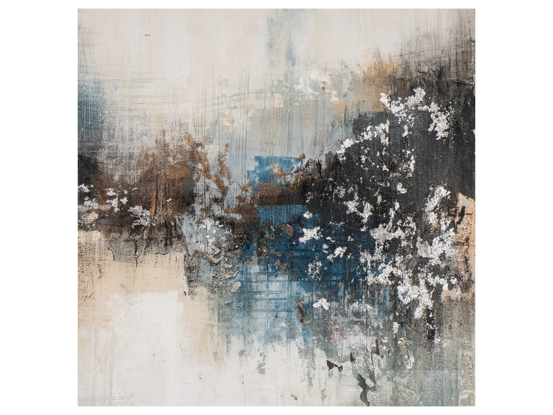 Bild Abstrakte Gedanken in Blau 2 image LAND