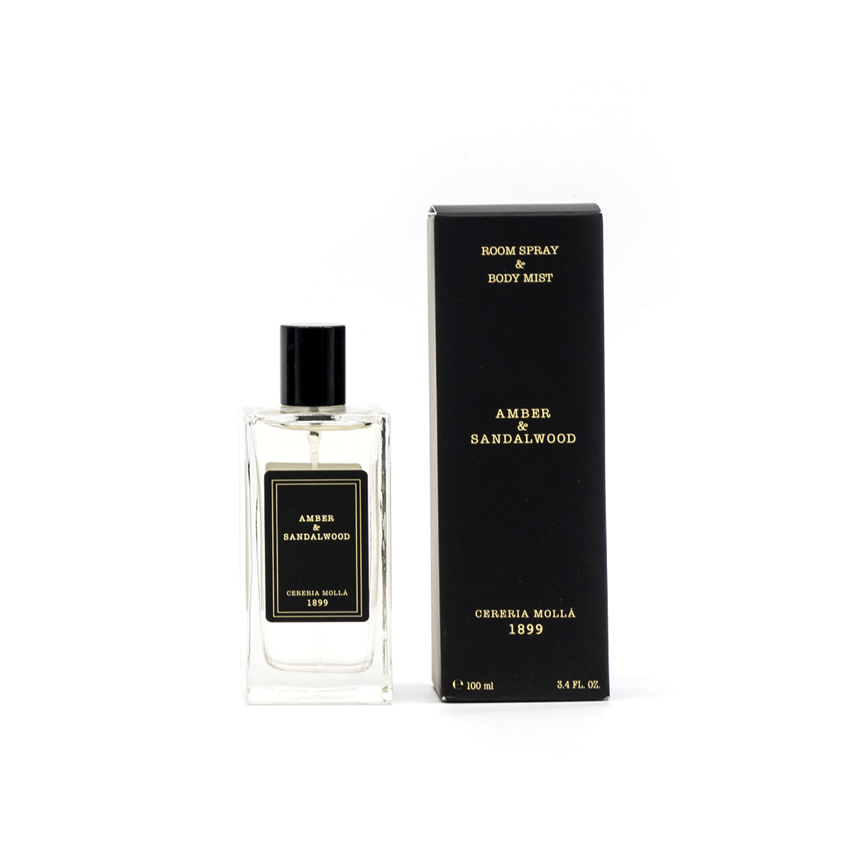 Spray Amber & Sandalwood 100ml Cereria Molla 1899 S.L.