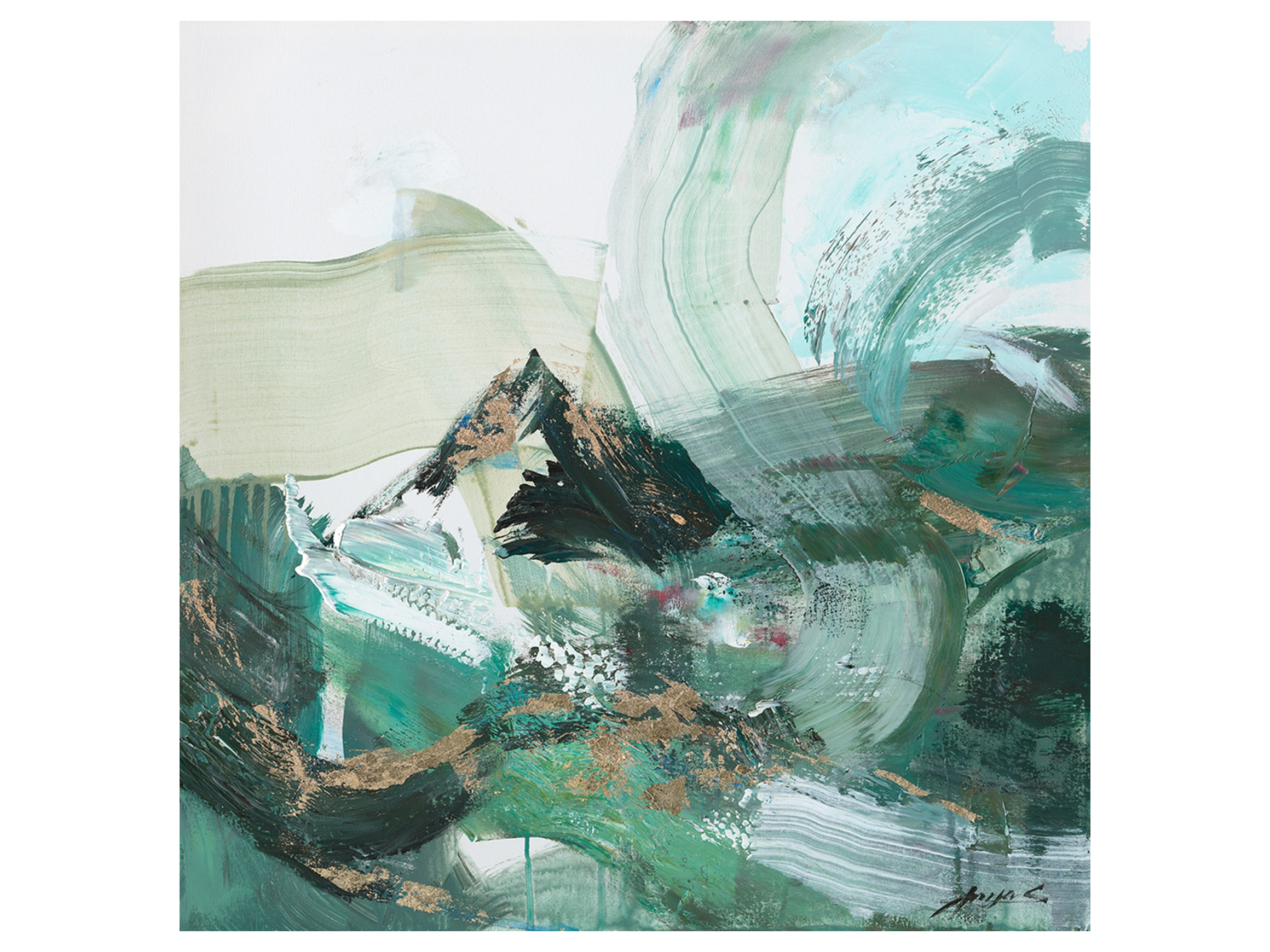 Bild Schwungvolle Variationen in Grün image LAND