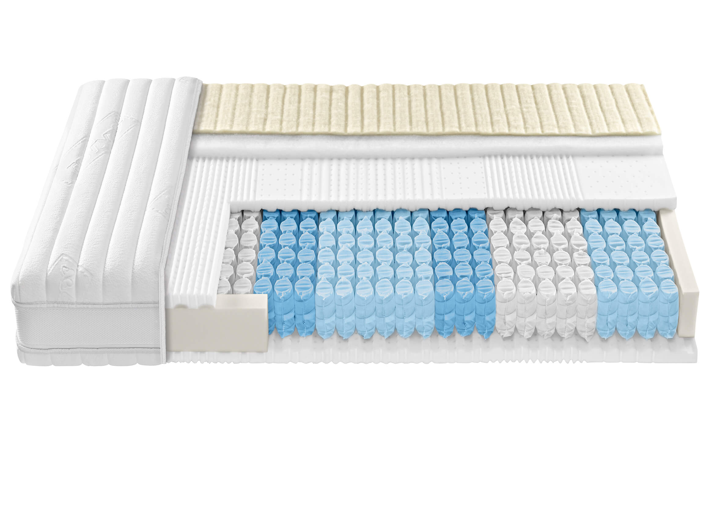 Matratze Rovinight Roviva / Grösse: 90 x 200 /Matratzenhärte: mittel