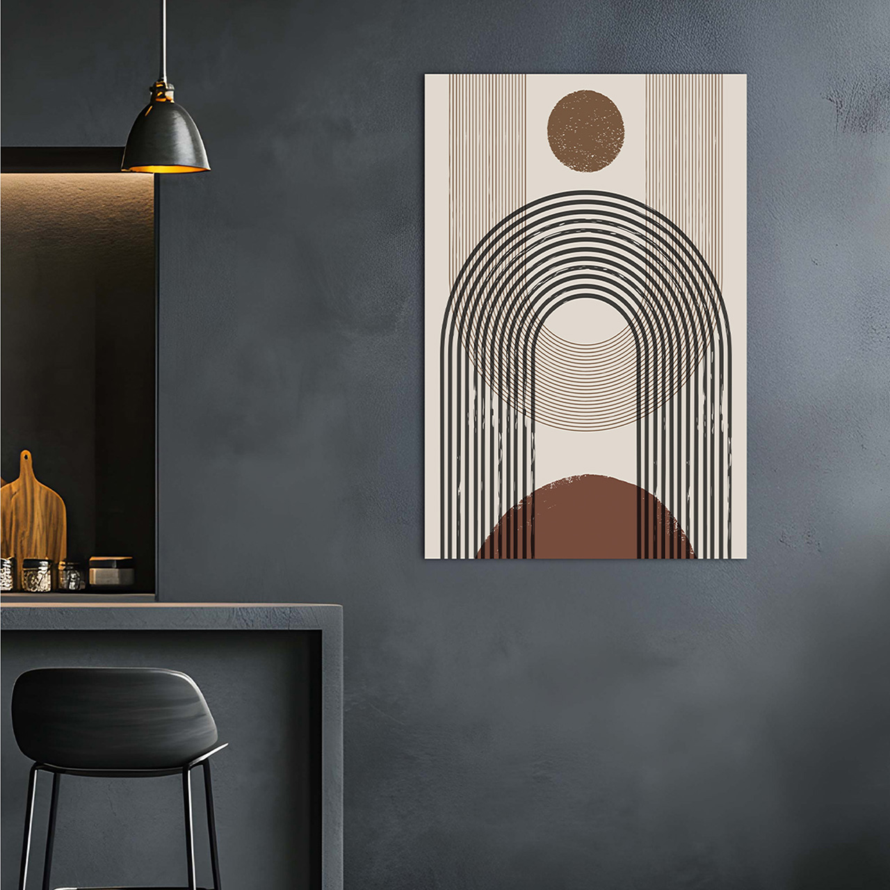 Canvas-Nature Geometry-image LAND