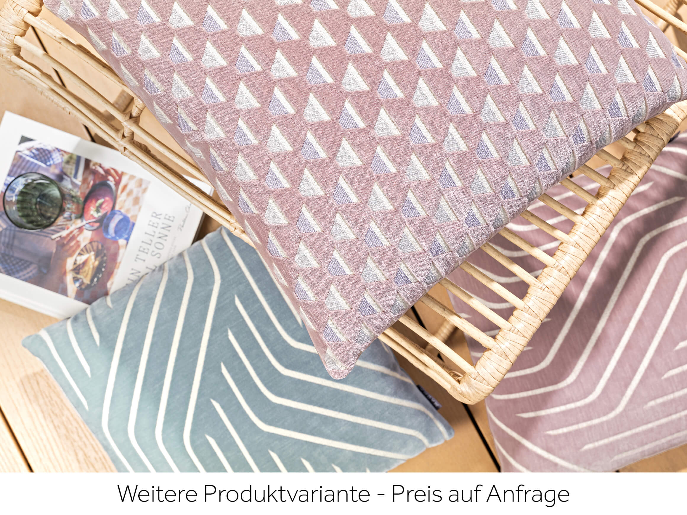 Kissenhülle Asana Mauve 45x45 cm Magma