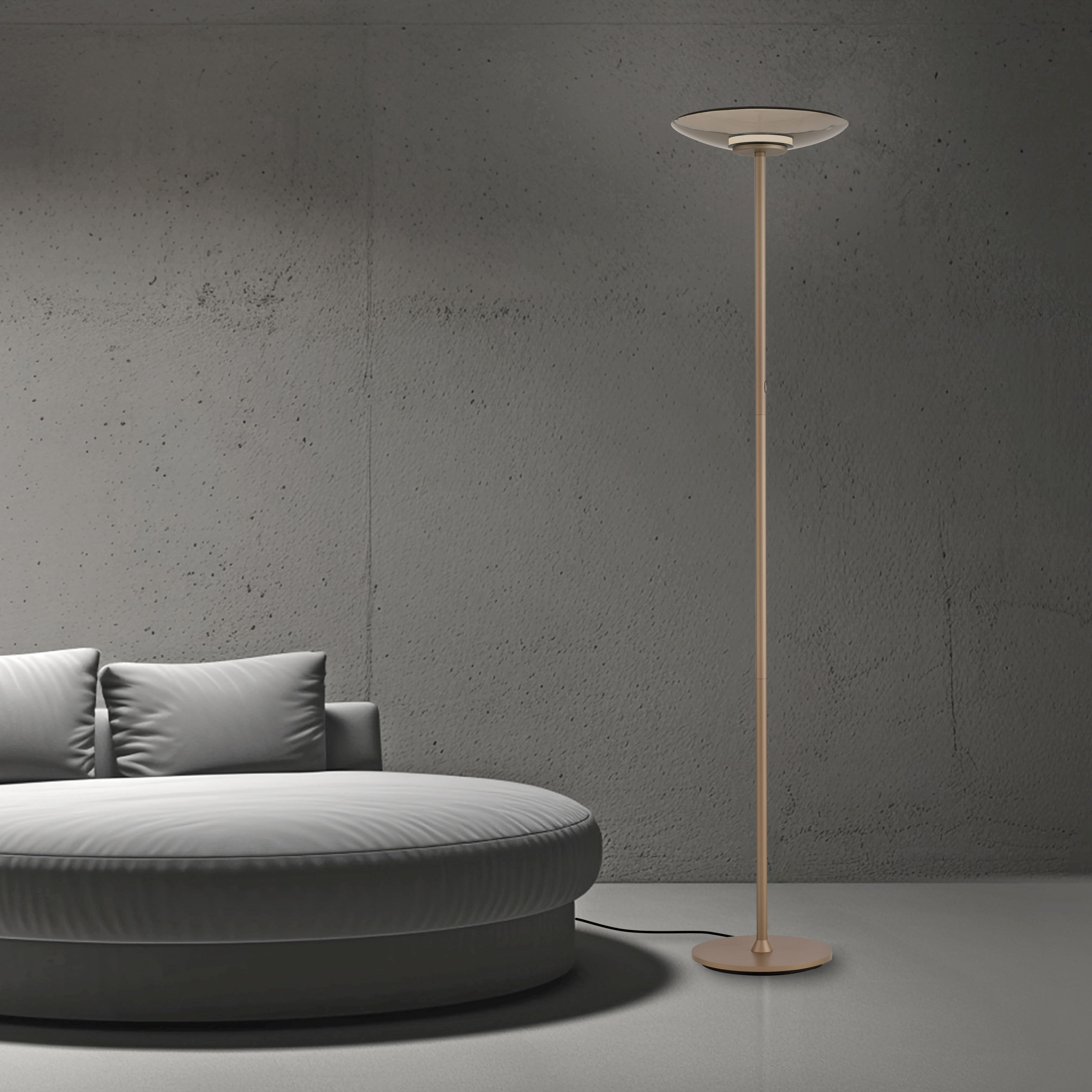 Stehlampe Bronze Arc H: 180 cm Ribaglob