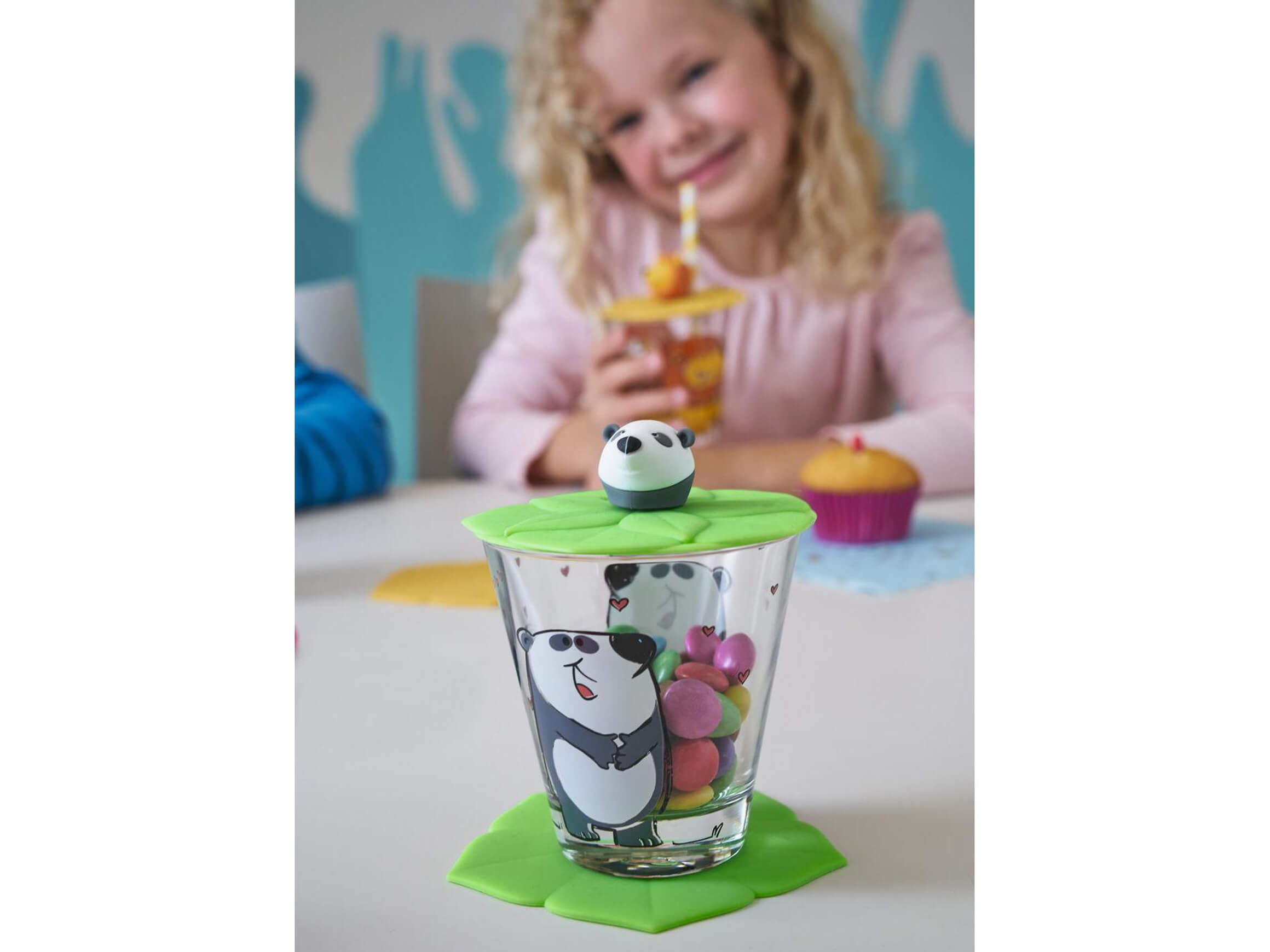 Leonardo Trinkglas Für Kinder Bambini Panda, 215 Ml, 3-eilig
