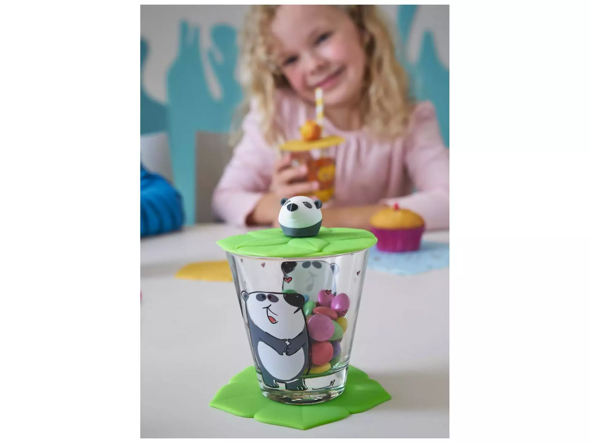 Leonardo Trinkglas Für Kinder Bambini Panda, 215 Ml, 3-eilig