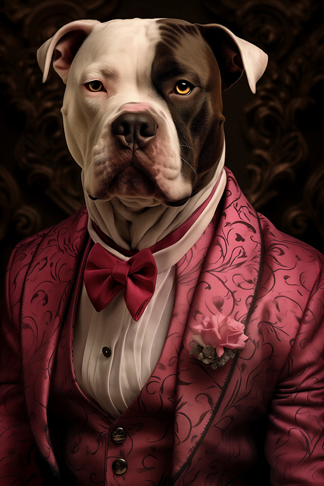 Canvas-Stylish Bully-image LAND