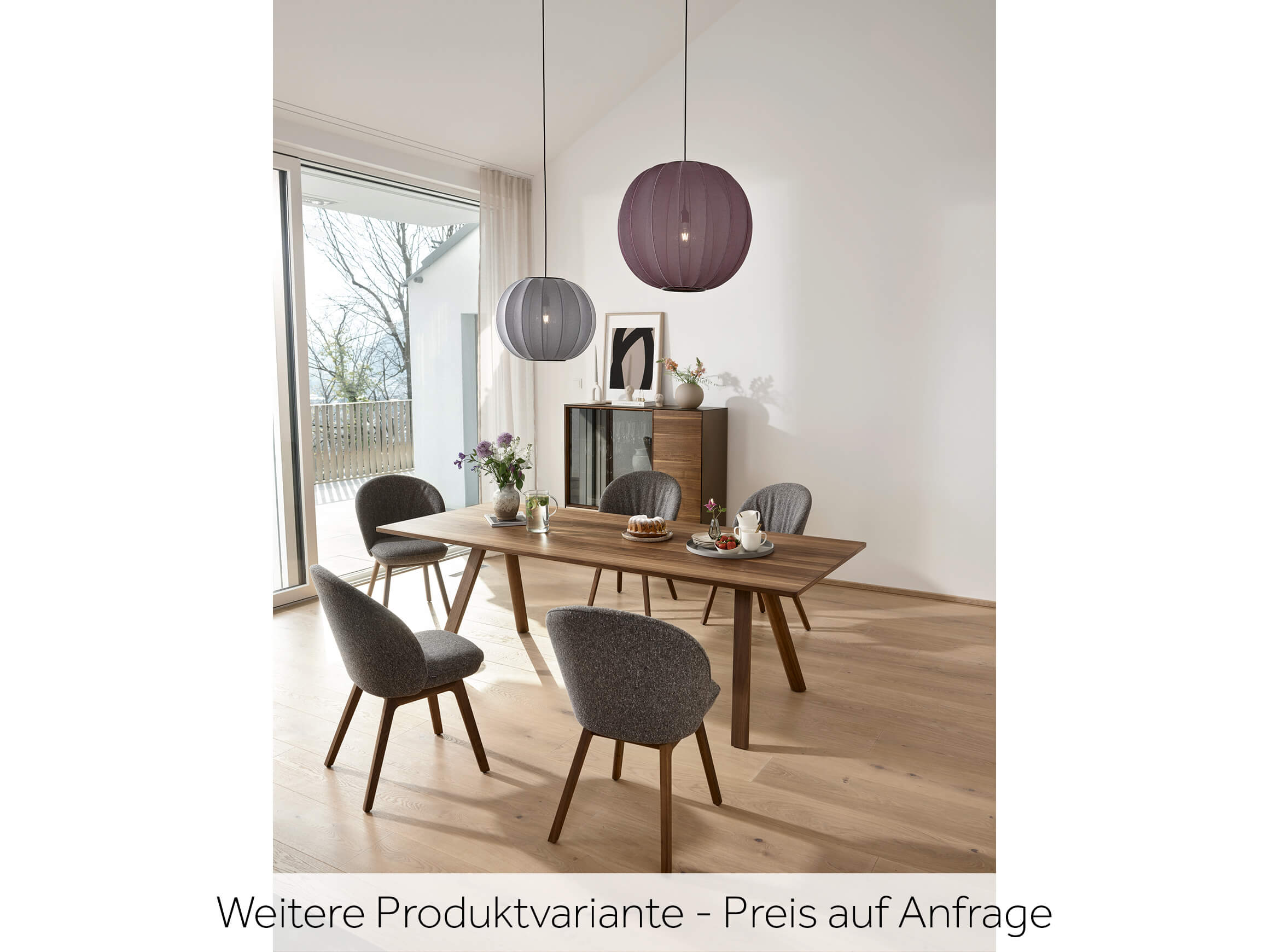 Esstisch Taso Team 7 / Tischblattmass (BxT) :225 x 100 cm