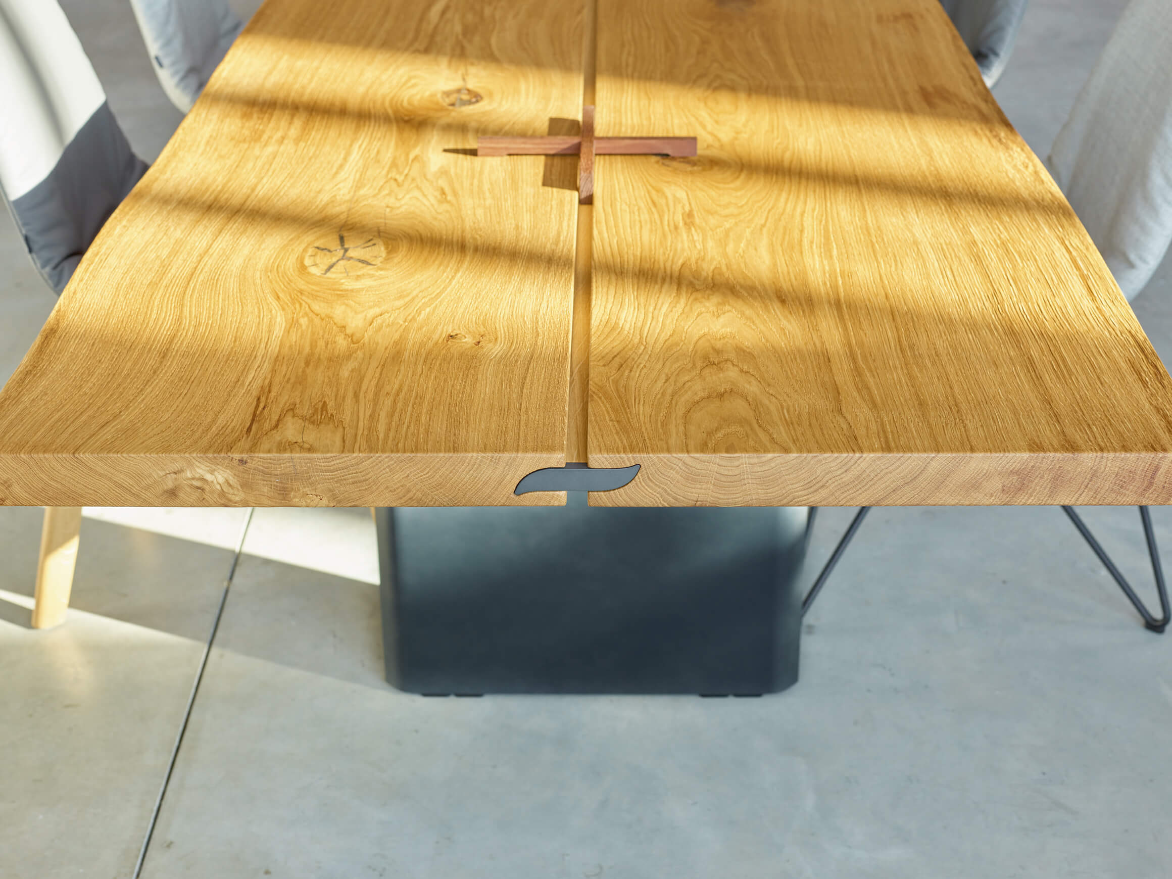 Esstisch Echt.zeit Team 7 / Tischblattmass (BxT) :300 x 100 cm