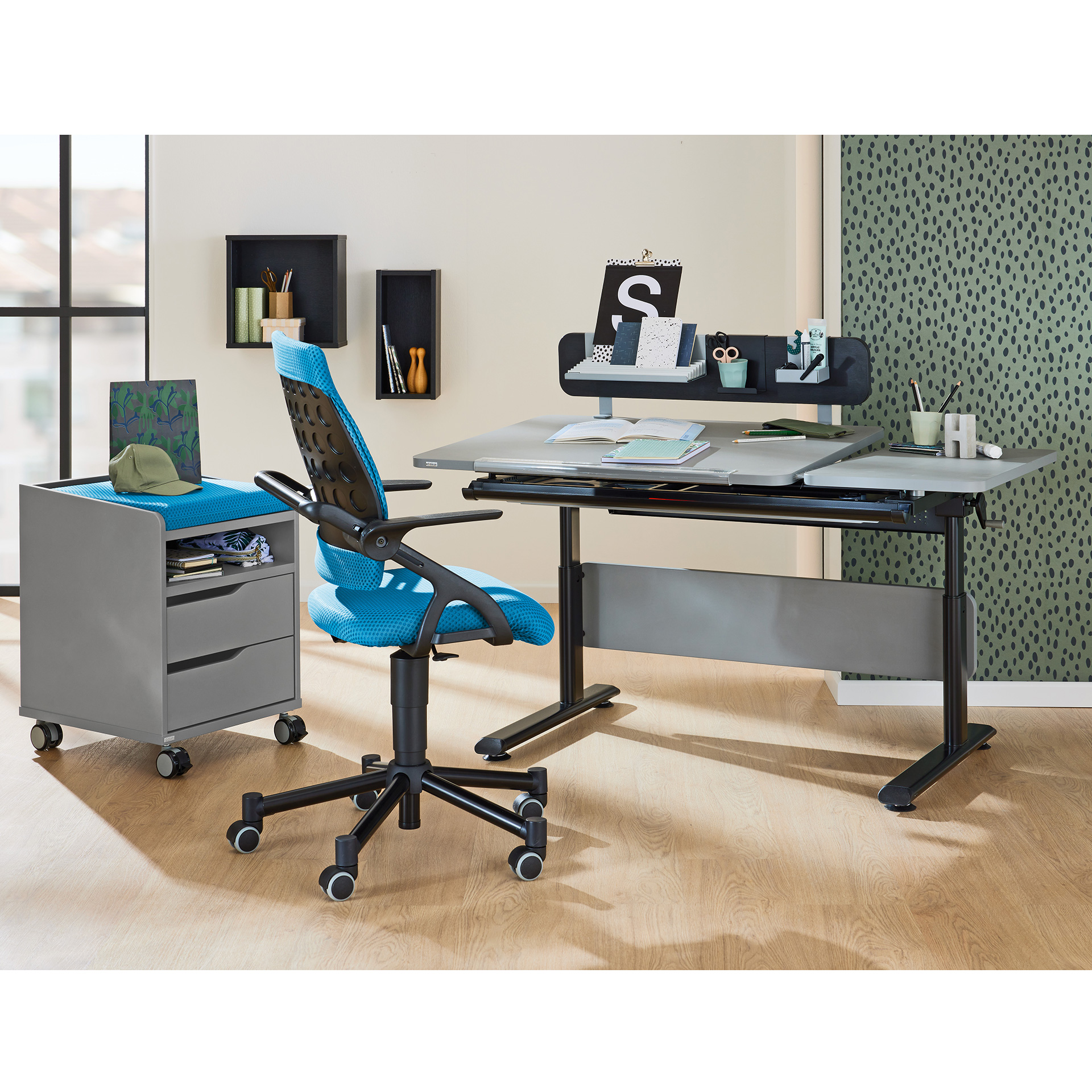 Schreibtisch Diego gt von Paidi / Farbe: Weiss / Grösse: 130 x 70 cm