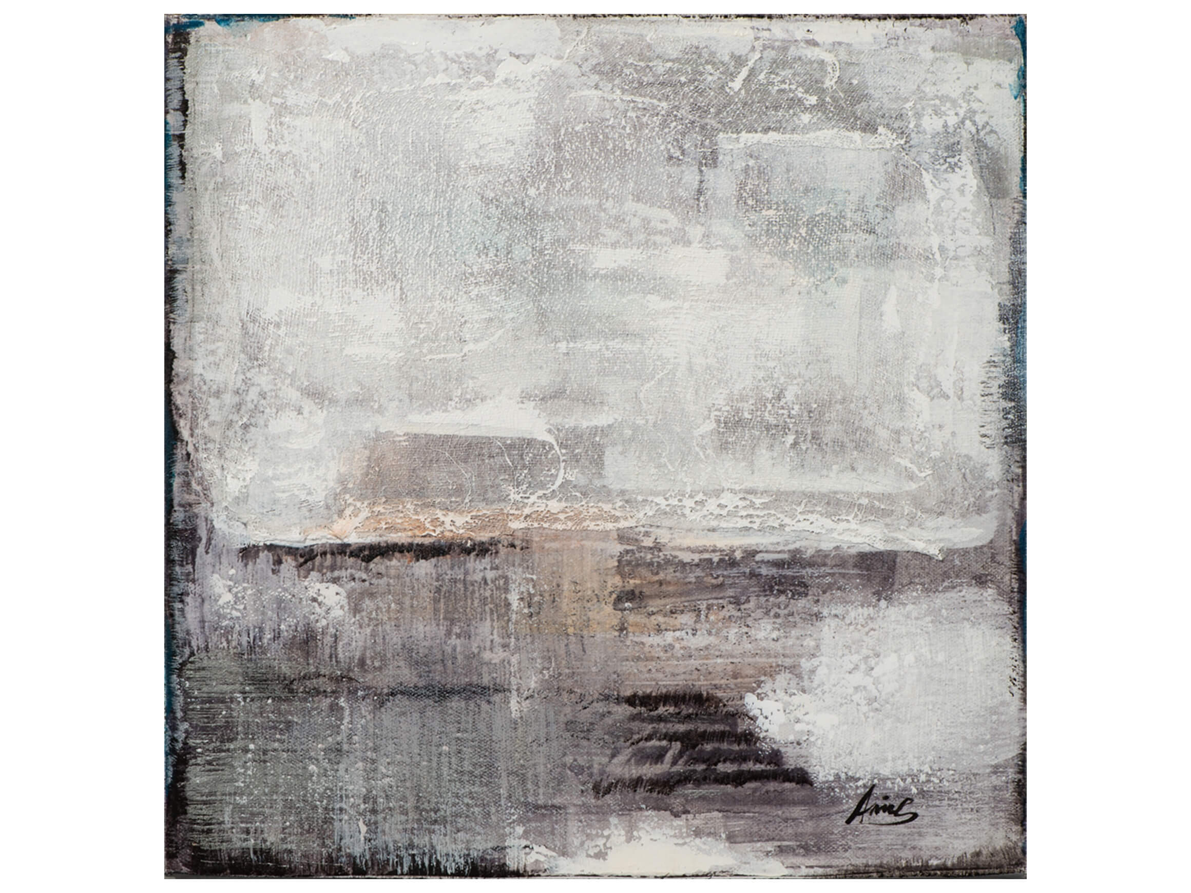 Bild Abstrakte Komposition in Grau image LAND